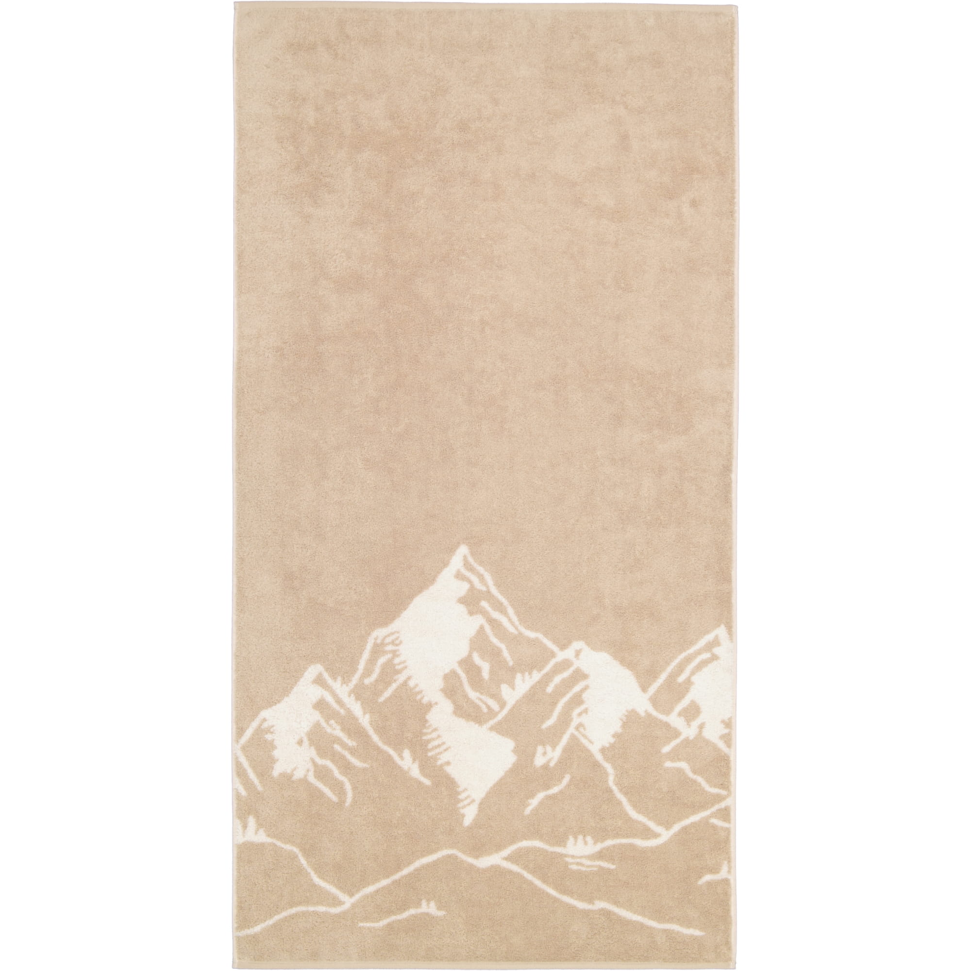 Cawö Handtücher Alpenchic Edition Berge 6269 natur - 33 - Duschtuch 70x140 cm