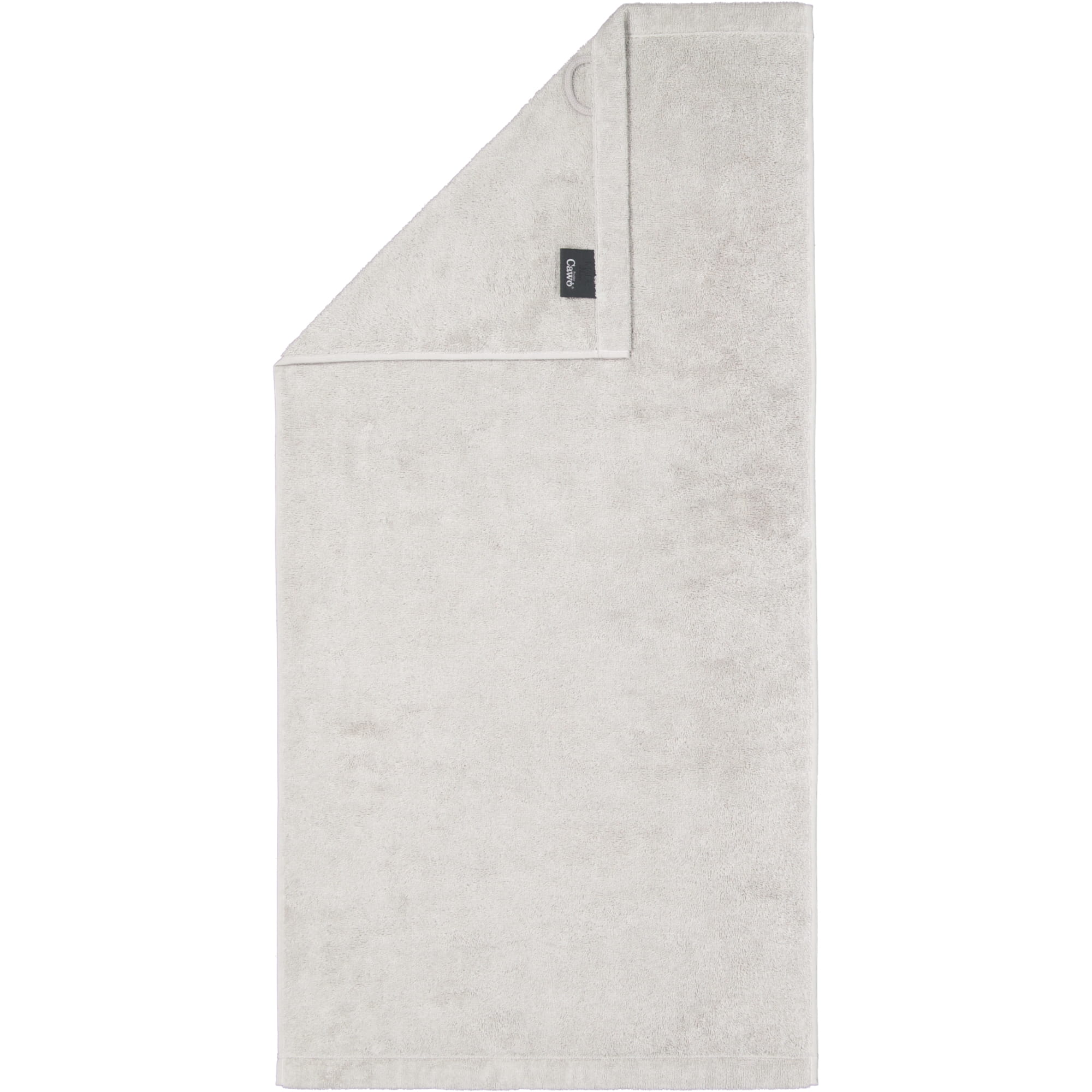 Cawö Handtücher Lifestyle Uni 7007 platin - 705 - Handtuch 50x100 cm