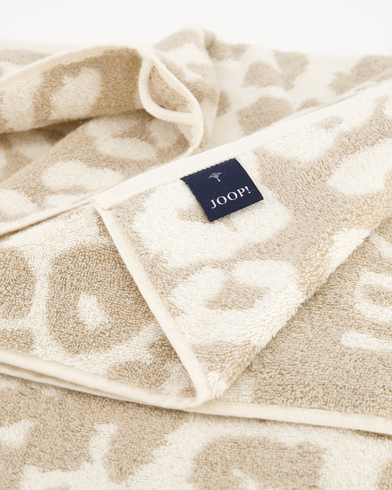 JOOP! Saunatücher Leo 1703 Creme - 36 - Saunatuch 80x200 cm