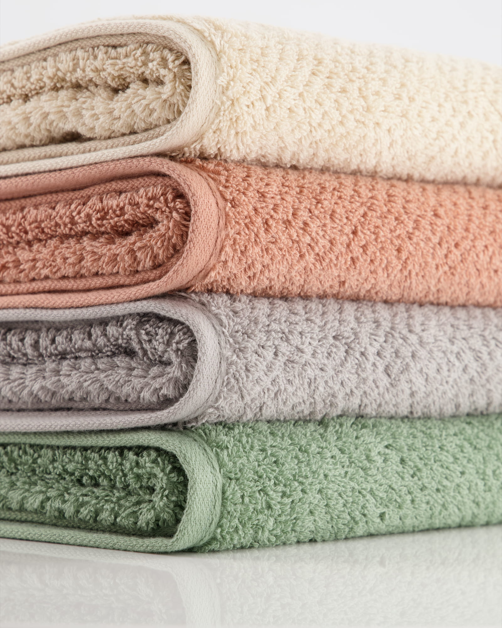 Cawö Handtücher Pure 6500 - Farbe: salbei - 443