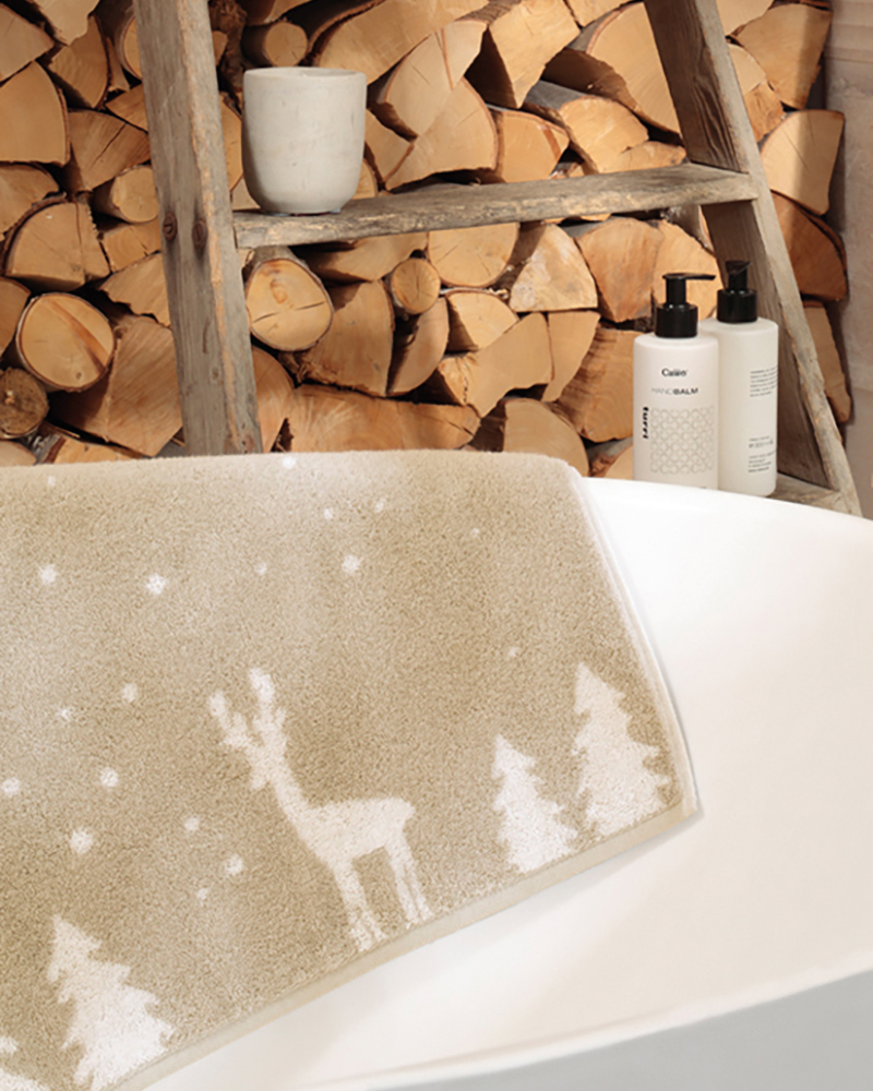 Cawö Handtücher WINTER EDITION Rudi im Schnee 6271 beige/natur - 33