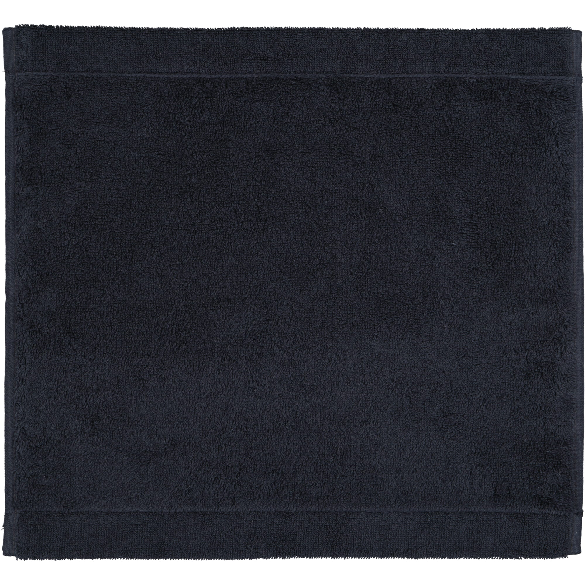 Cawö Handtücher Lifestyle Uni 7007 schwarz - 906 - Seiflappen 30x30 cm