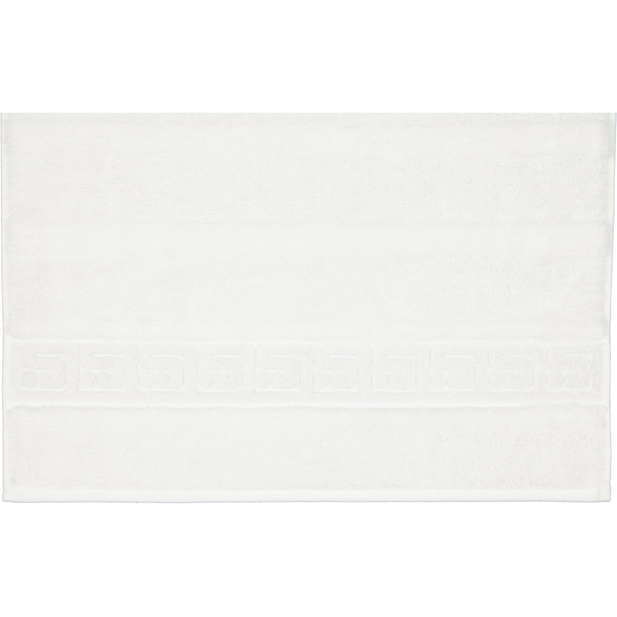 Cawö - Noblesse Uni 1001 - Farbe: 600 - weiß - Handtuch 50x100 cm