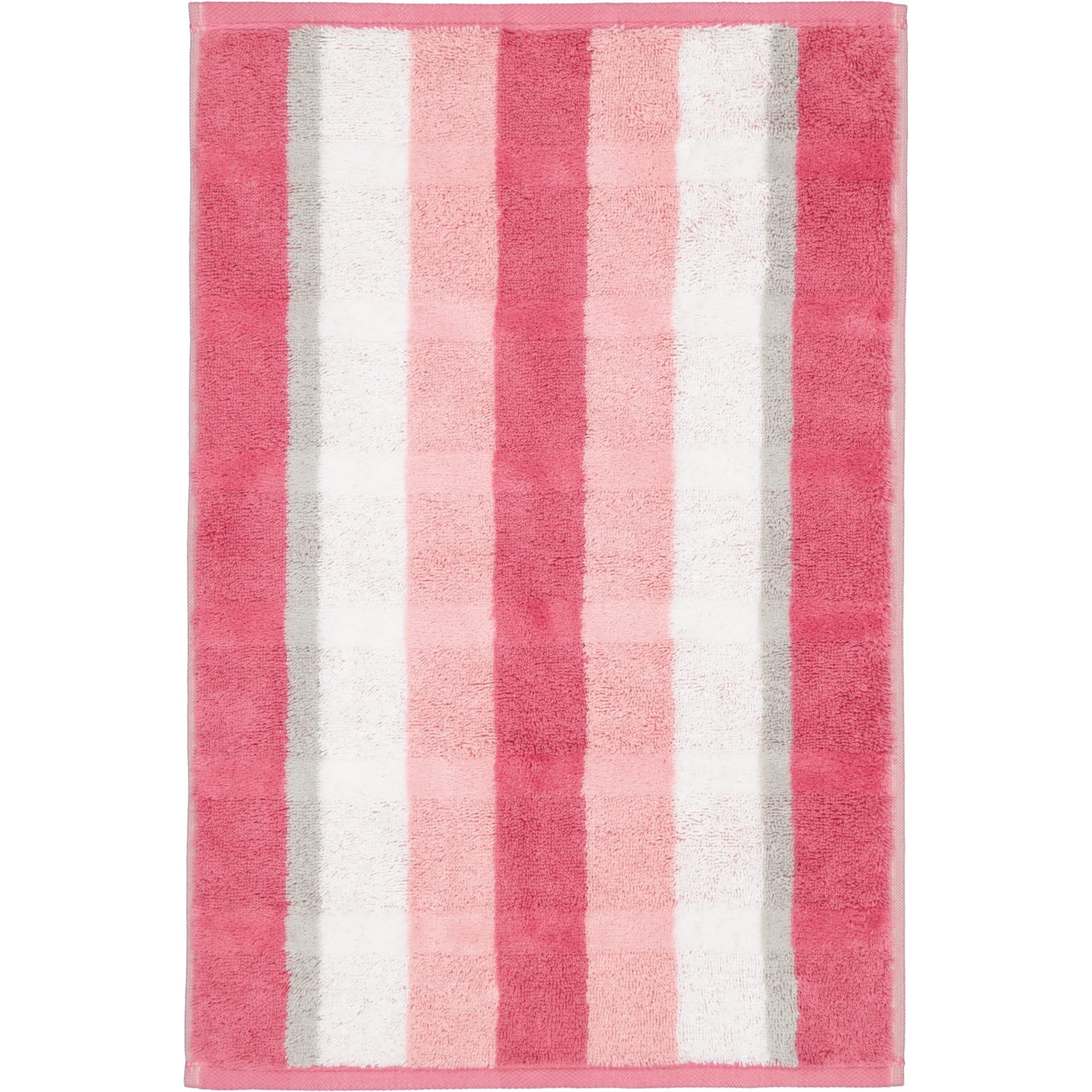 Cawö Handtücher Noblesse Stripe 1087 altrosa - 22 - Gästetuch 30x50 cm