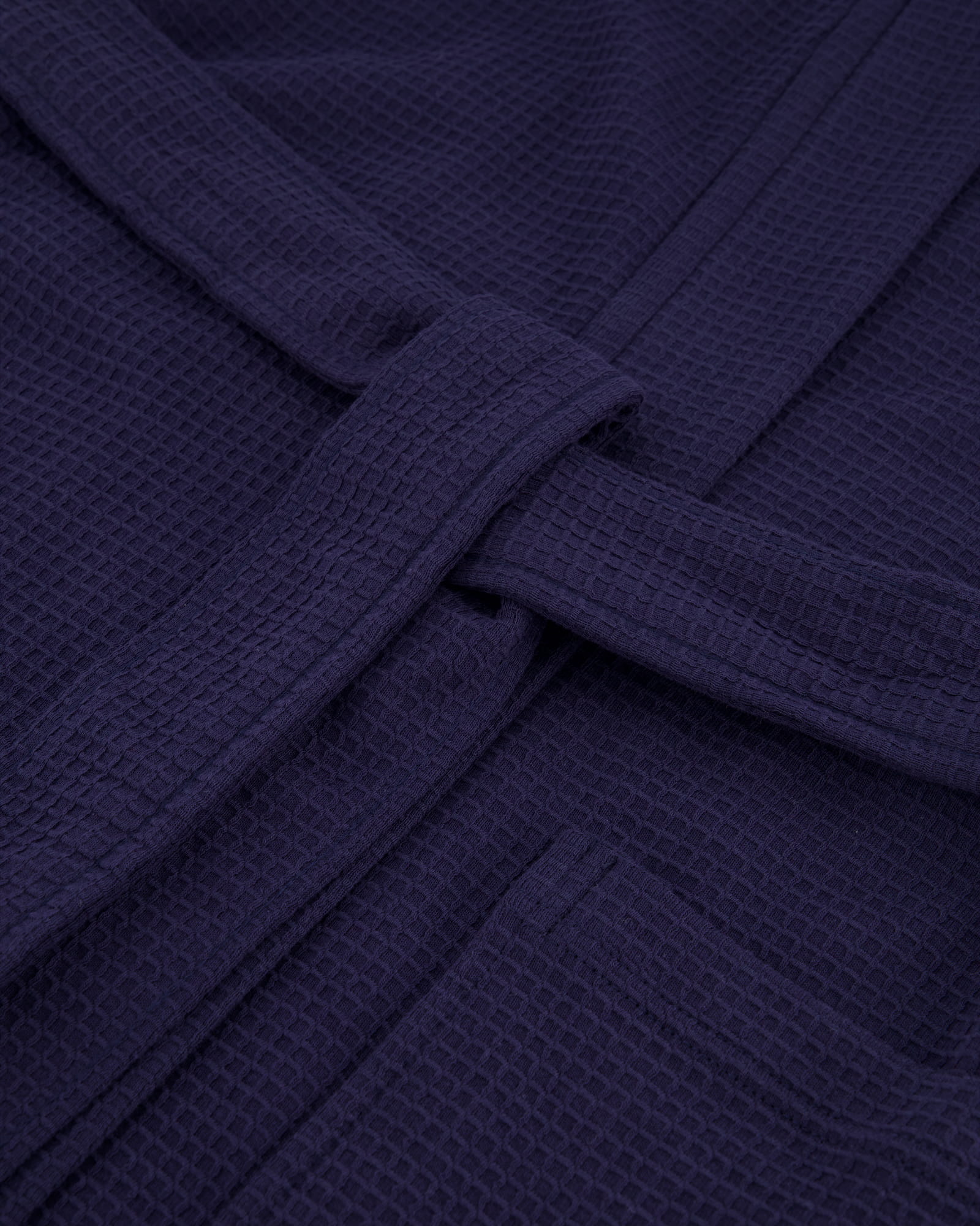 Cawö Home Herren Bademantel Kimono 816 - Farbe: marine - 14