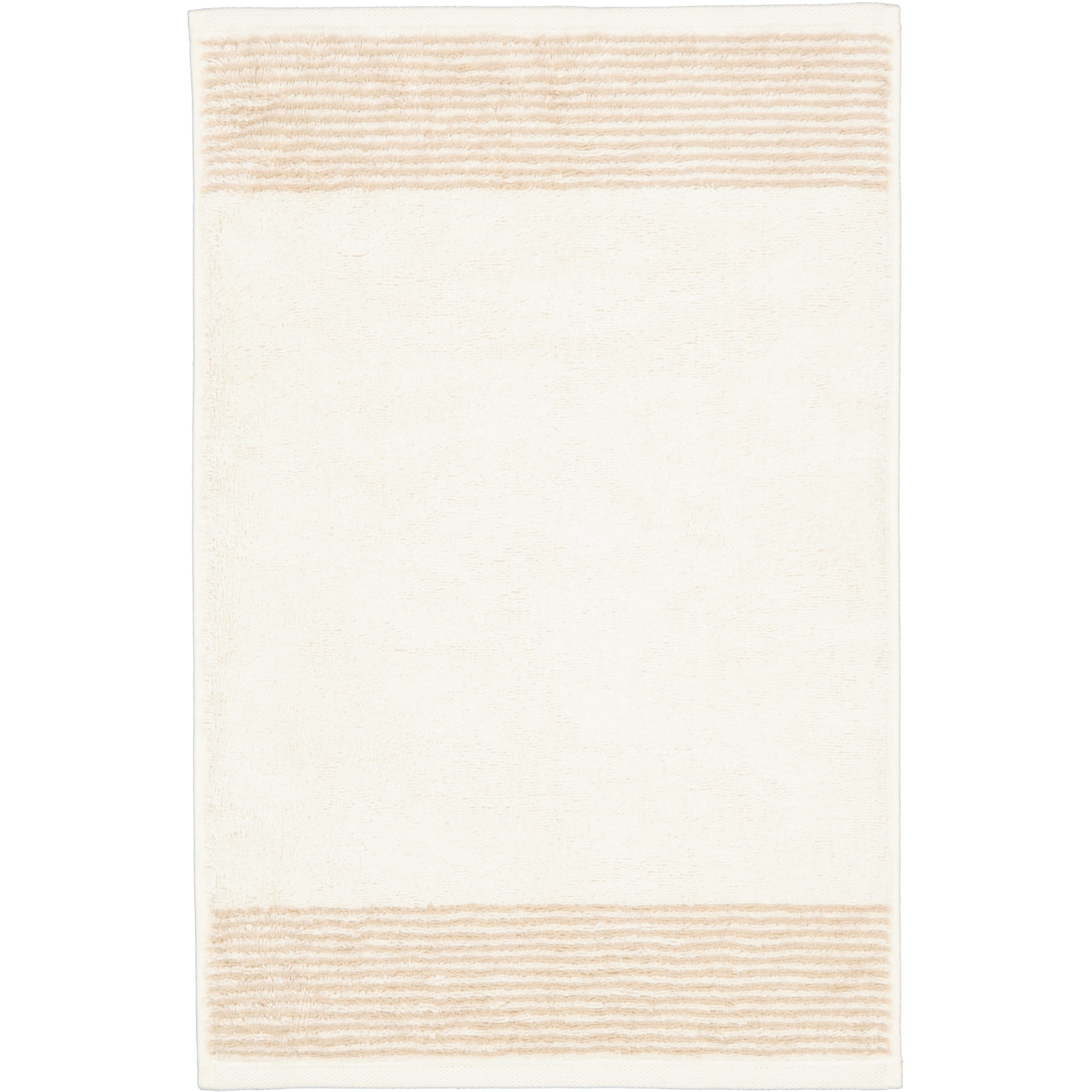 Cawö Handtücher Luxury Home Two-Tone 590 natur - 36 - Gästetuch 30x50 cm