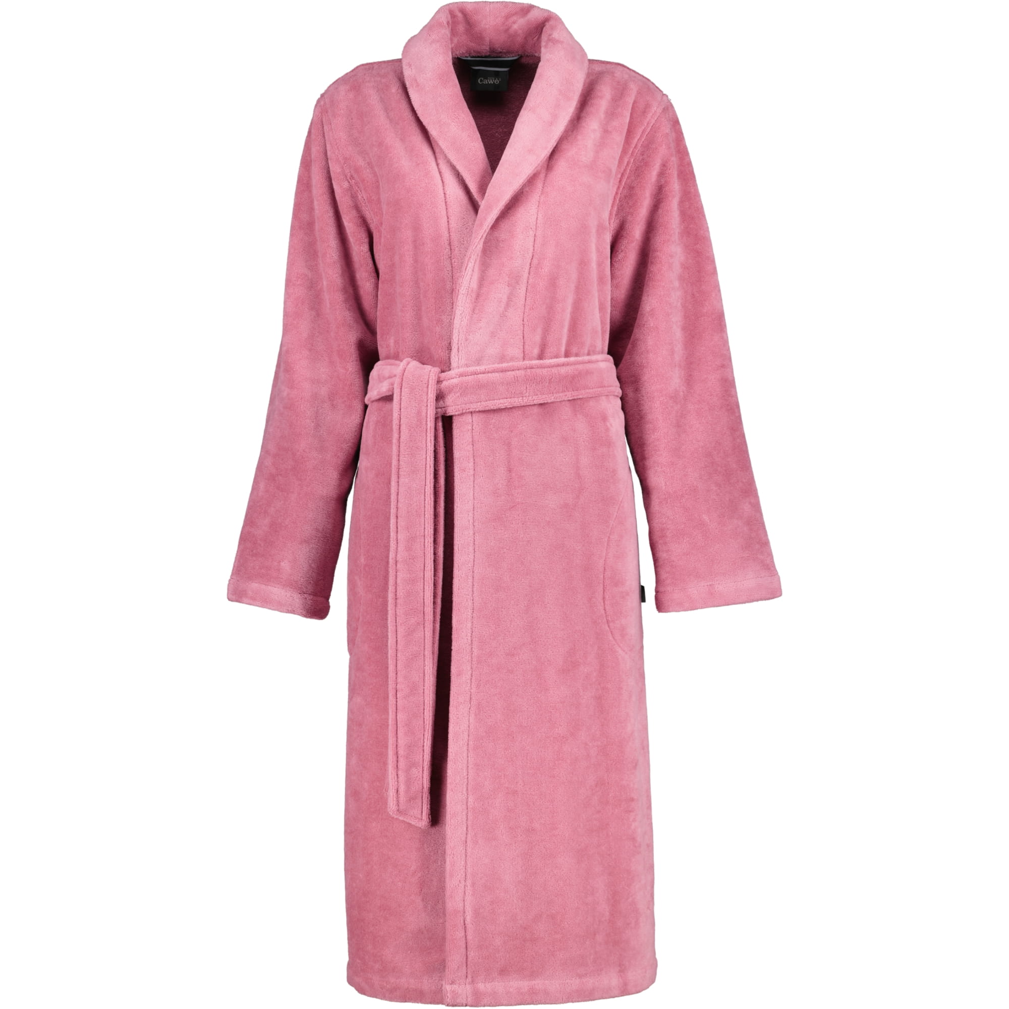 Cawö Home Damen Bademantel Schalkragen 836 - Farbe: blush - 22 - S