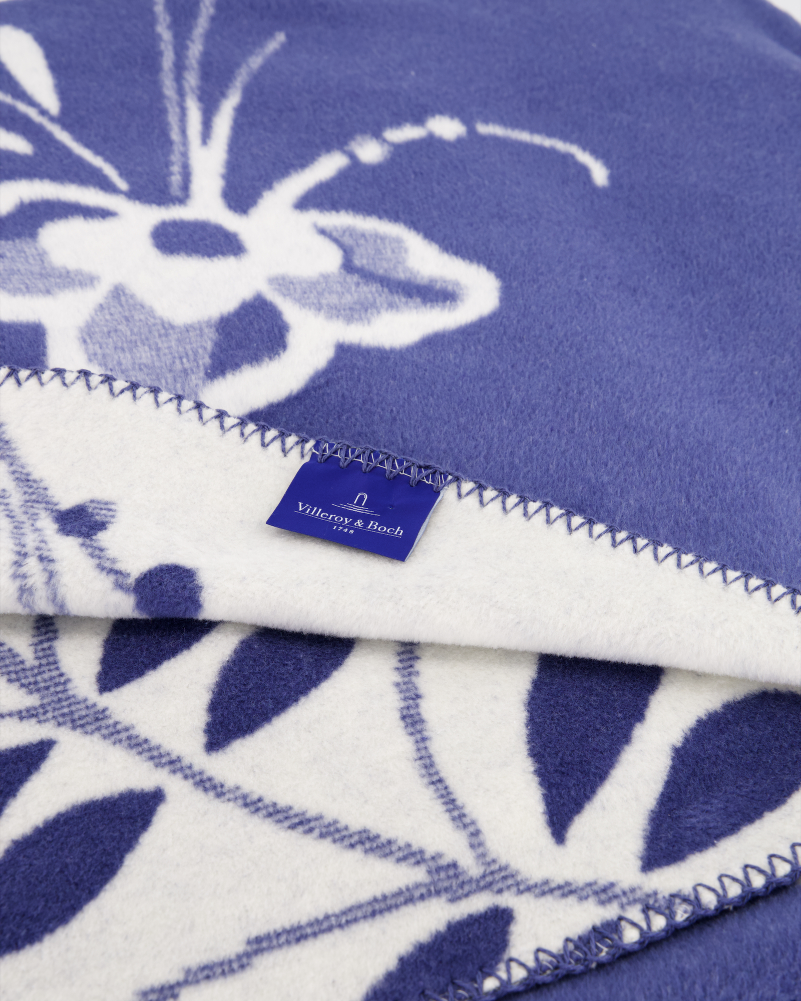 Villeroy & Boch Wohndecken Vieux Luxembourg Blau - 150x200 cm