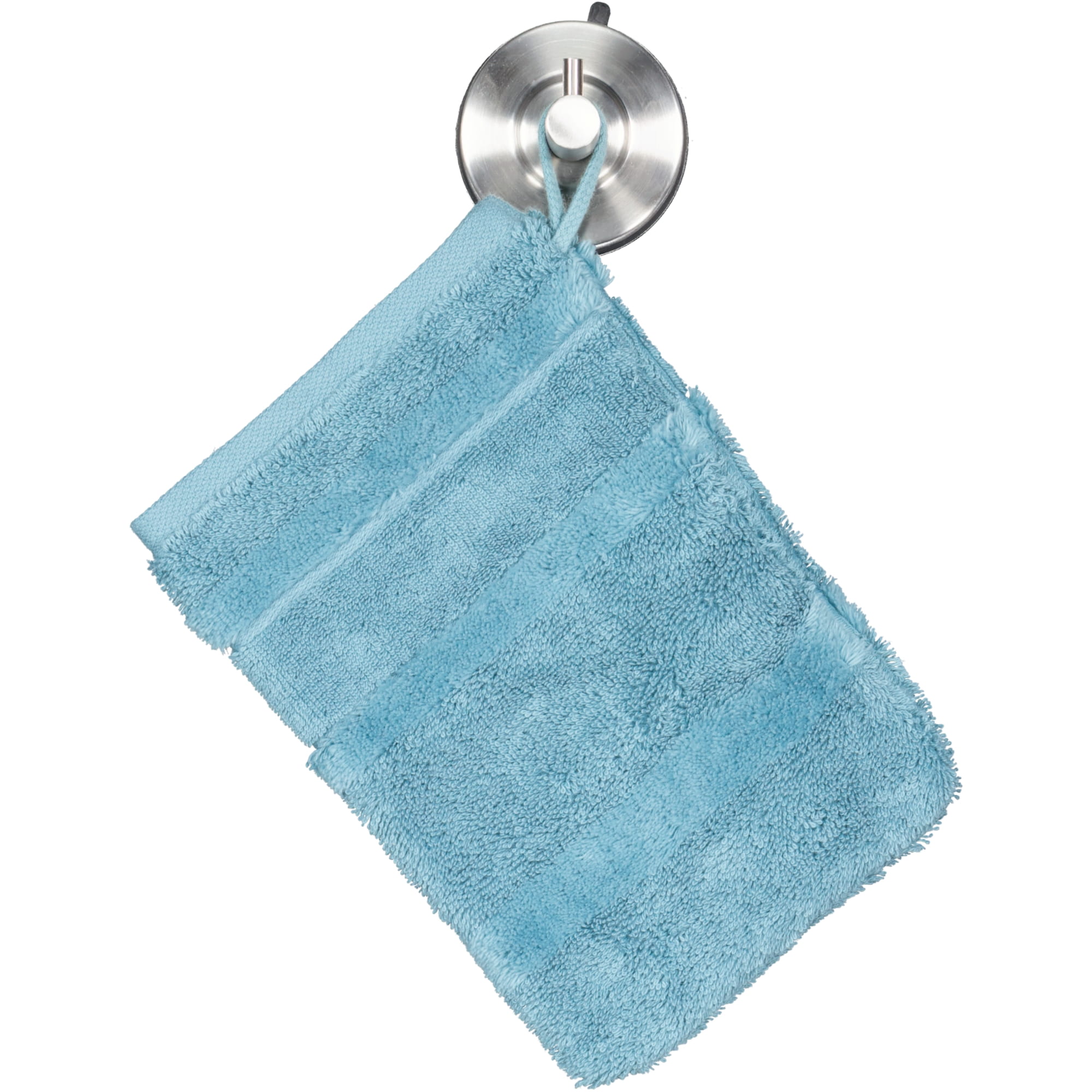 Cawö - Noblesse2 1002 - Farbe: jade - 449 - Waschhandschuh 16x22 cm