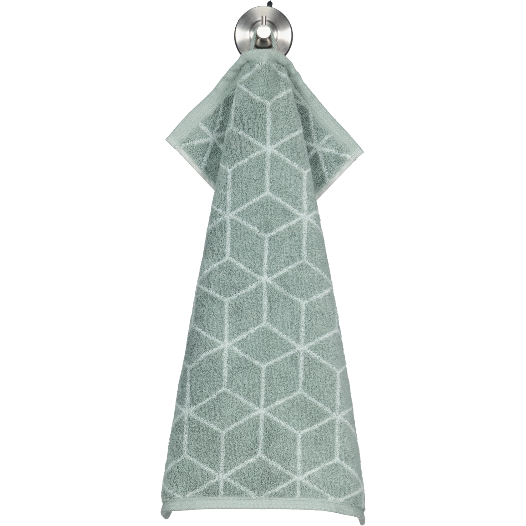 Villeroy & Boch Handtücher Coordinates Carré 2557 sage green - 44 - Gästetuch 30x50 cm