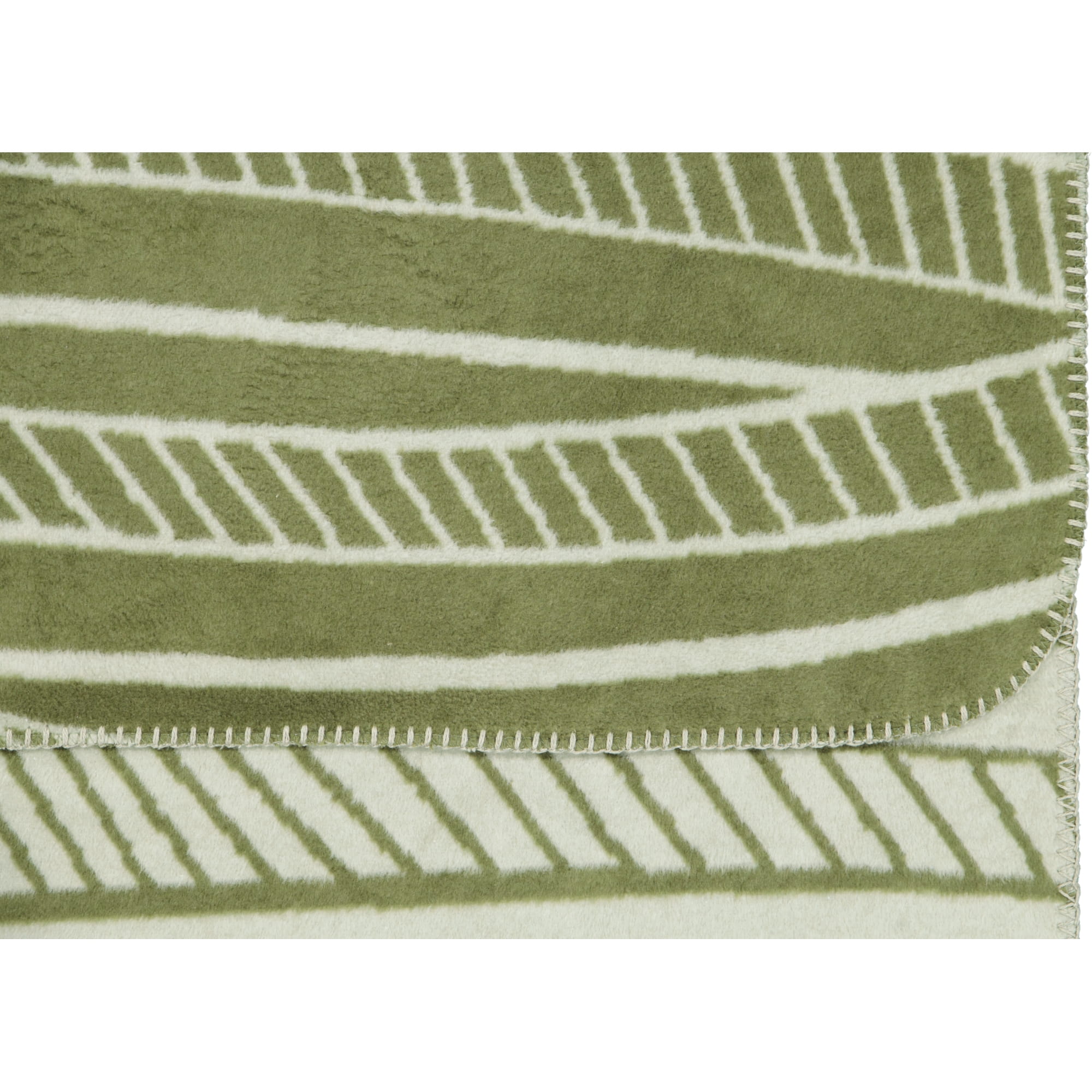 Villeroy & Boch Wohndecken Willow Olive Green - 150x200 cm
