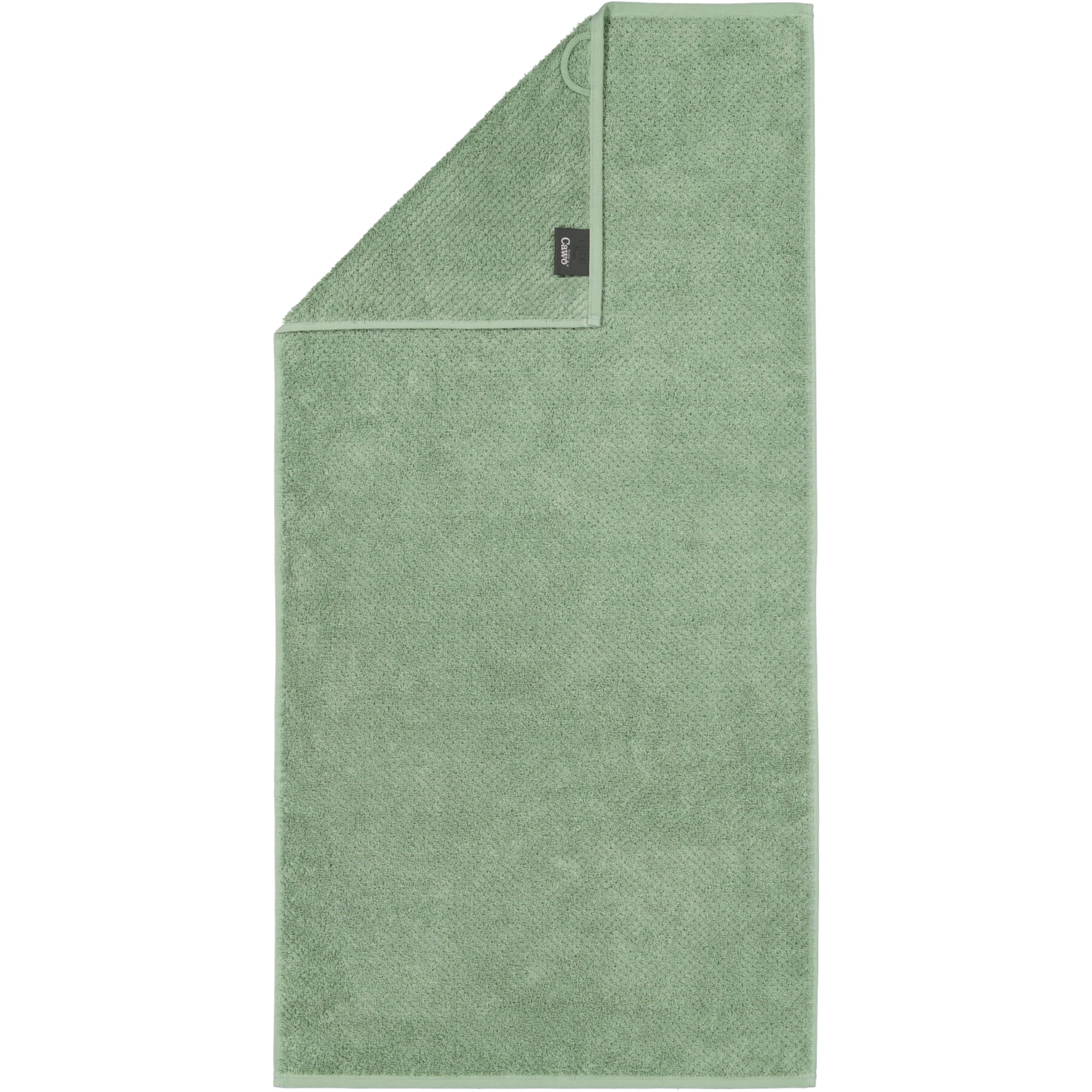 Cawö Handtücher Pure 6500 - Farbe: salbei - 443 - Handtuch 50x100 cm