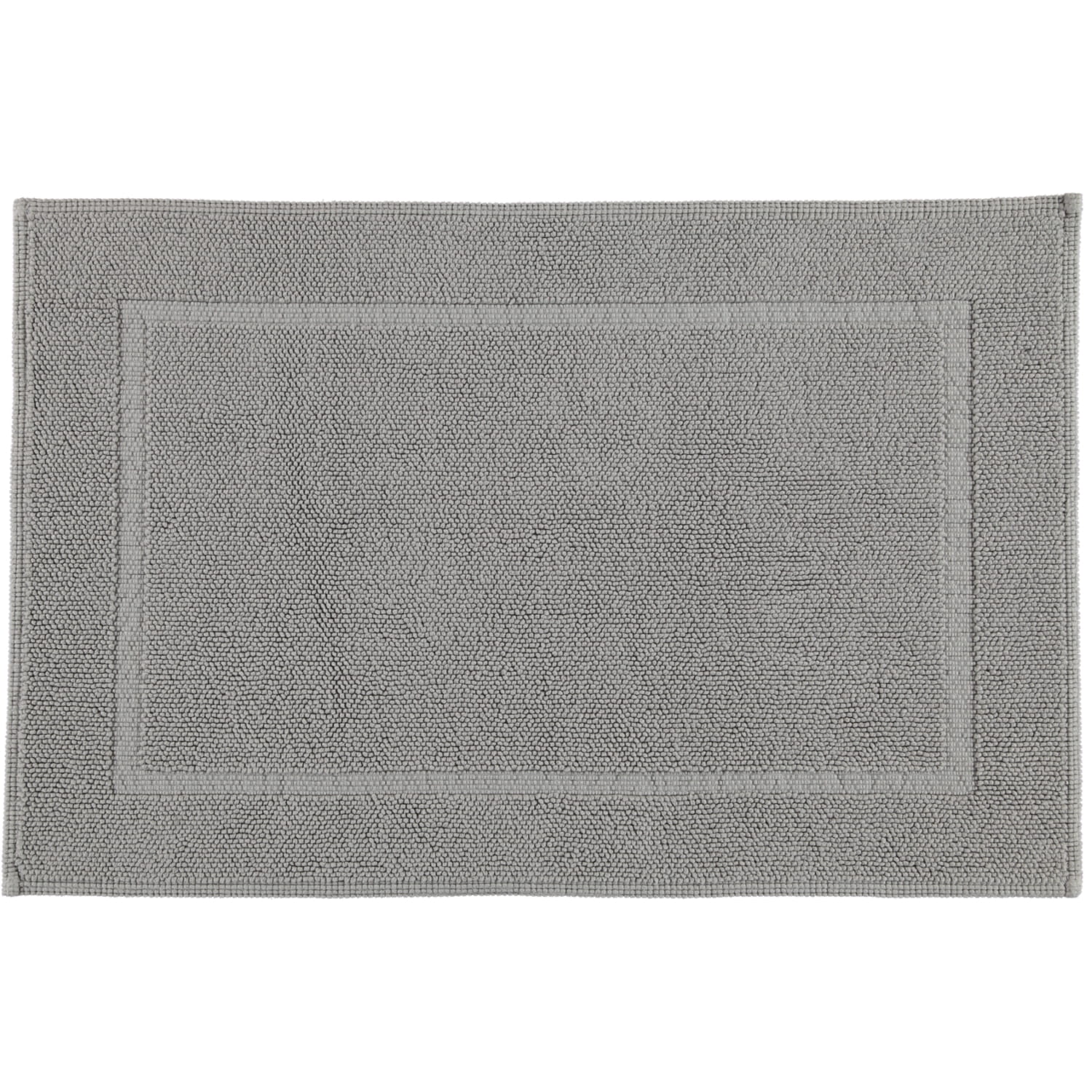 Rhomtuft - Badematte Pearl 51 - Farbe: kiesel - 85 - 60x90 cm