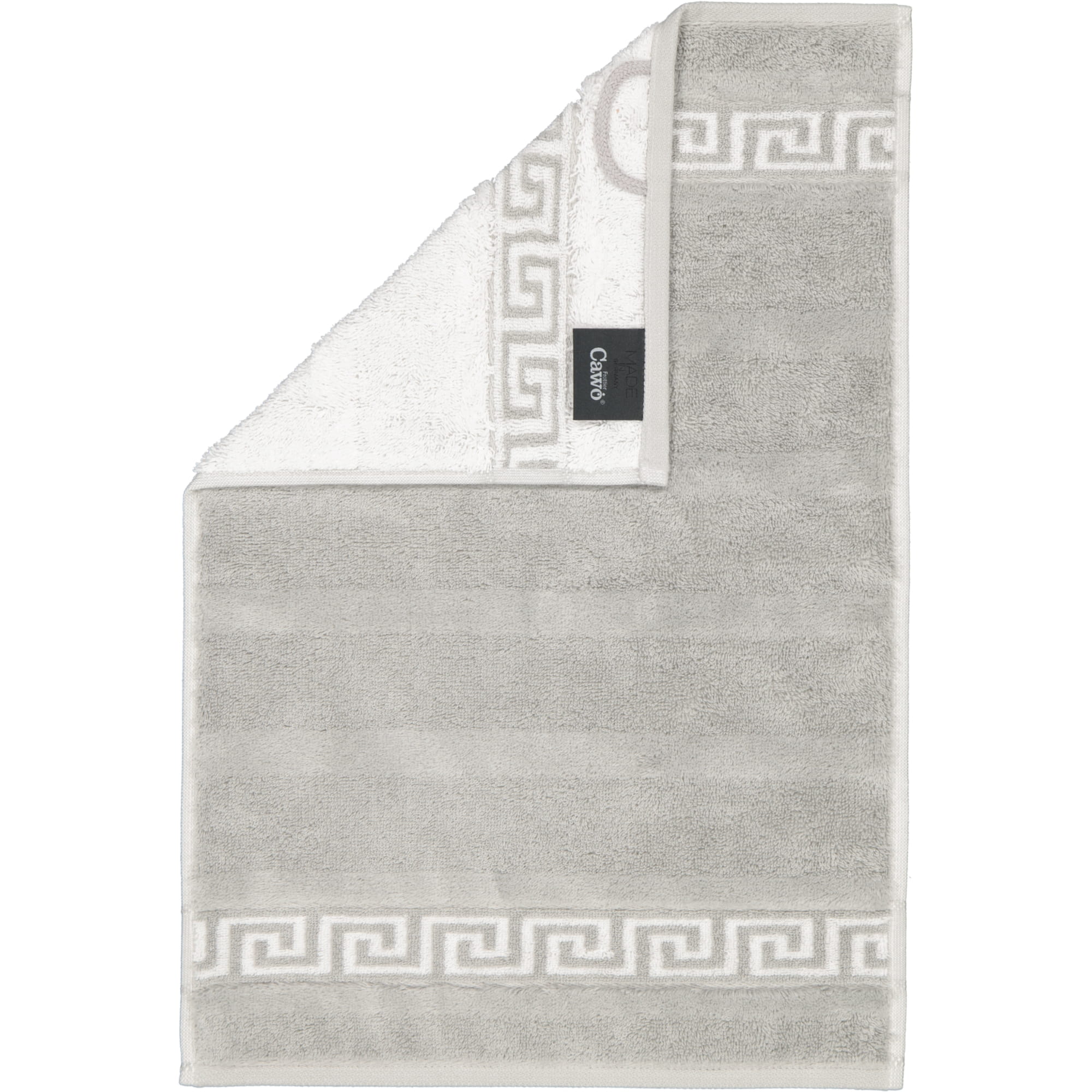 Cawö Handtücher Noblesse Duo 1003 - Farbe: platin - 76 - Gästetuch 30x50 cm