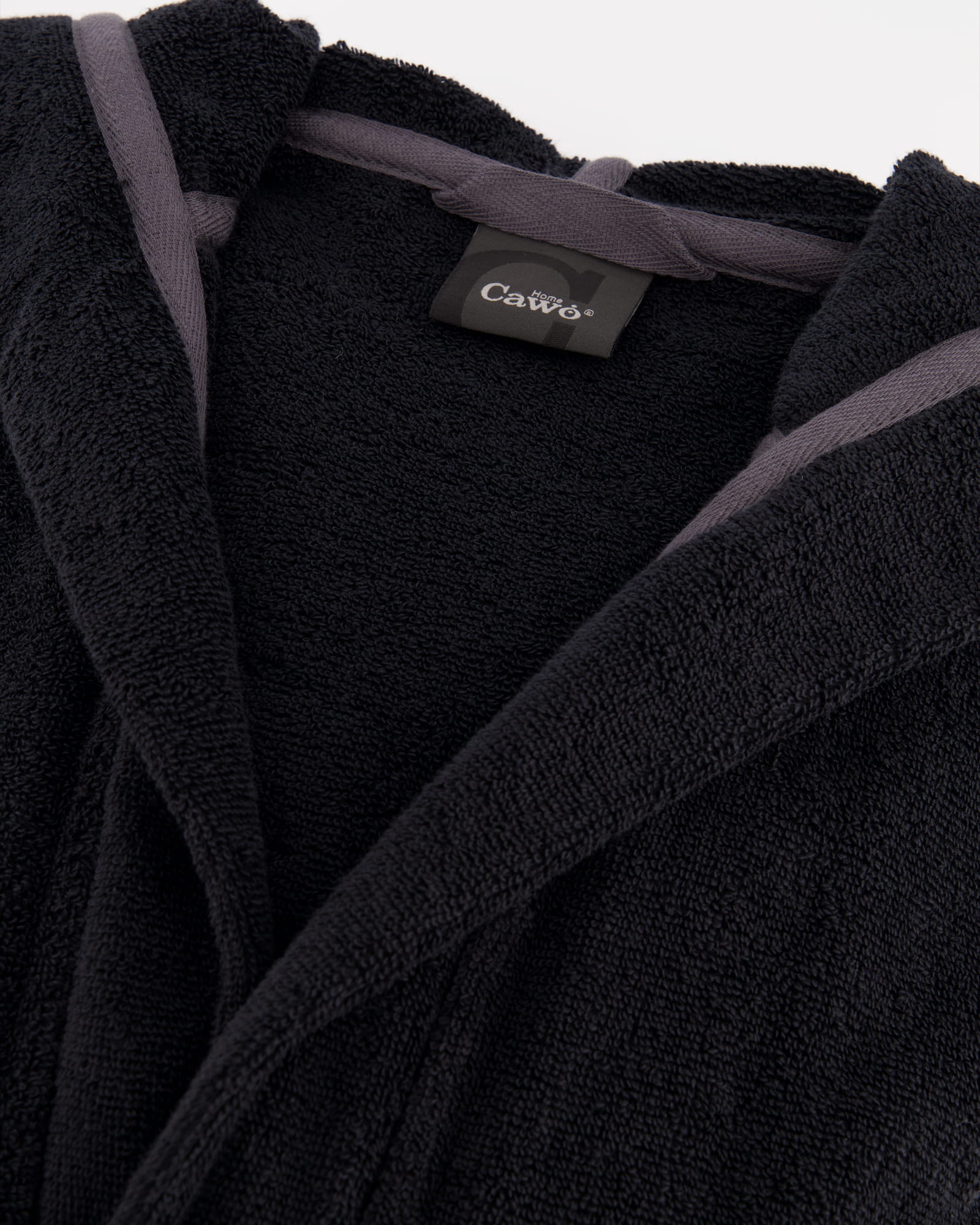 Cawö Home Bademäntel Damen Kapuze Luxury Basics Kapuze 827 lava - 97