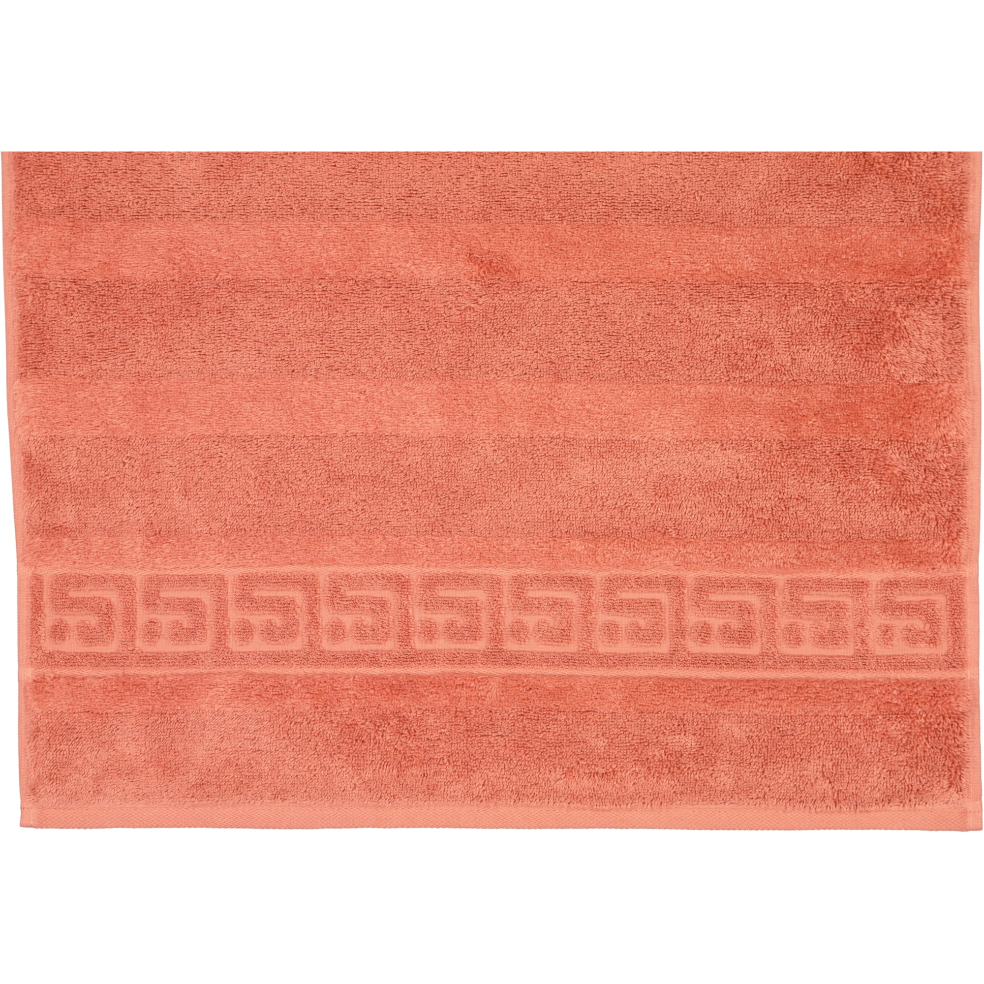 Cawö Handtücher Noblesse Uni 1001 brick - 387 - Handtuch 50x100 cm