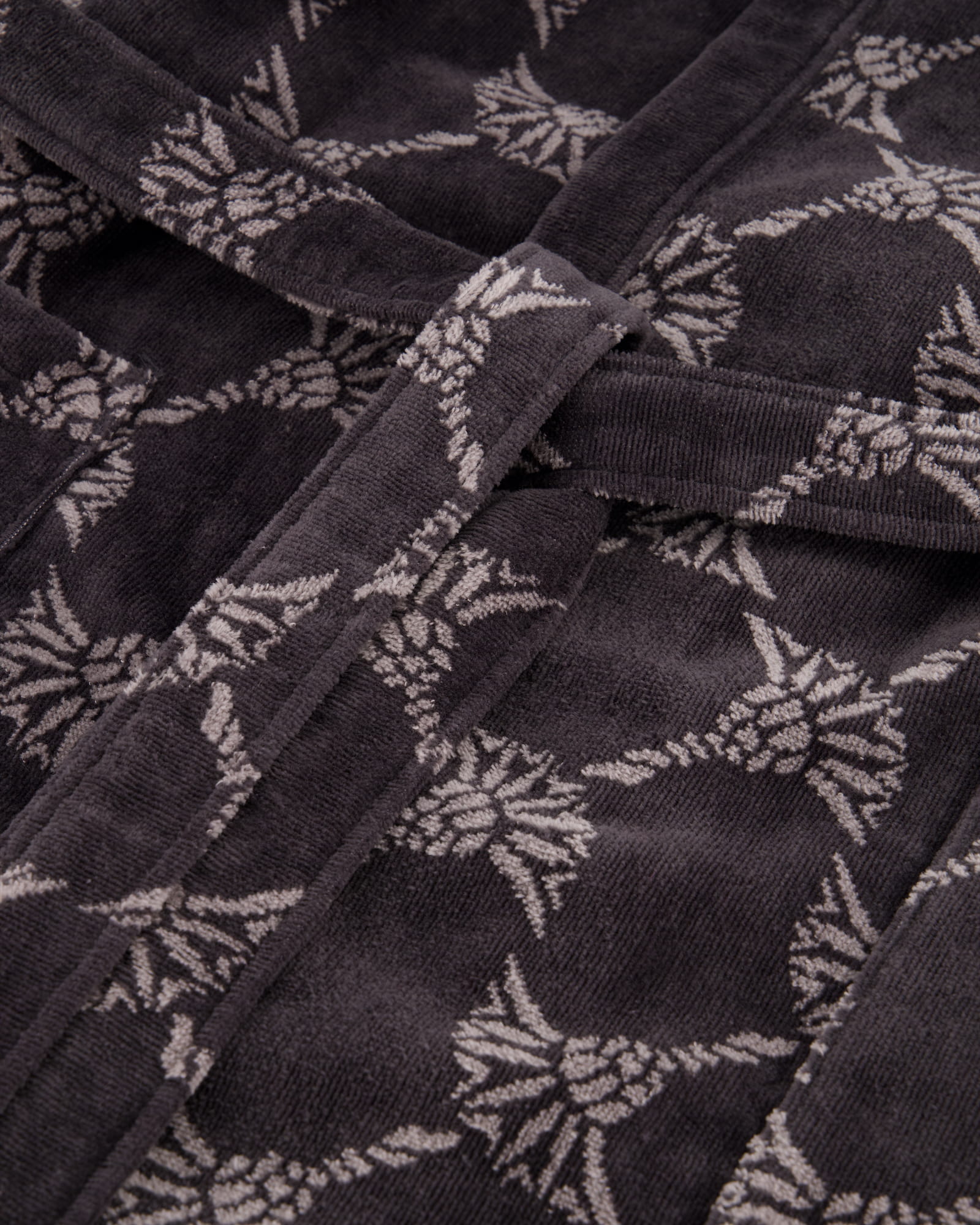 JOOP! Bademäntel Damen Kapuze Cornflower 1646 anthrazit - 77
