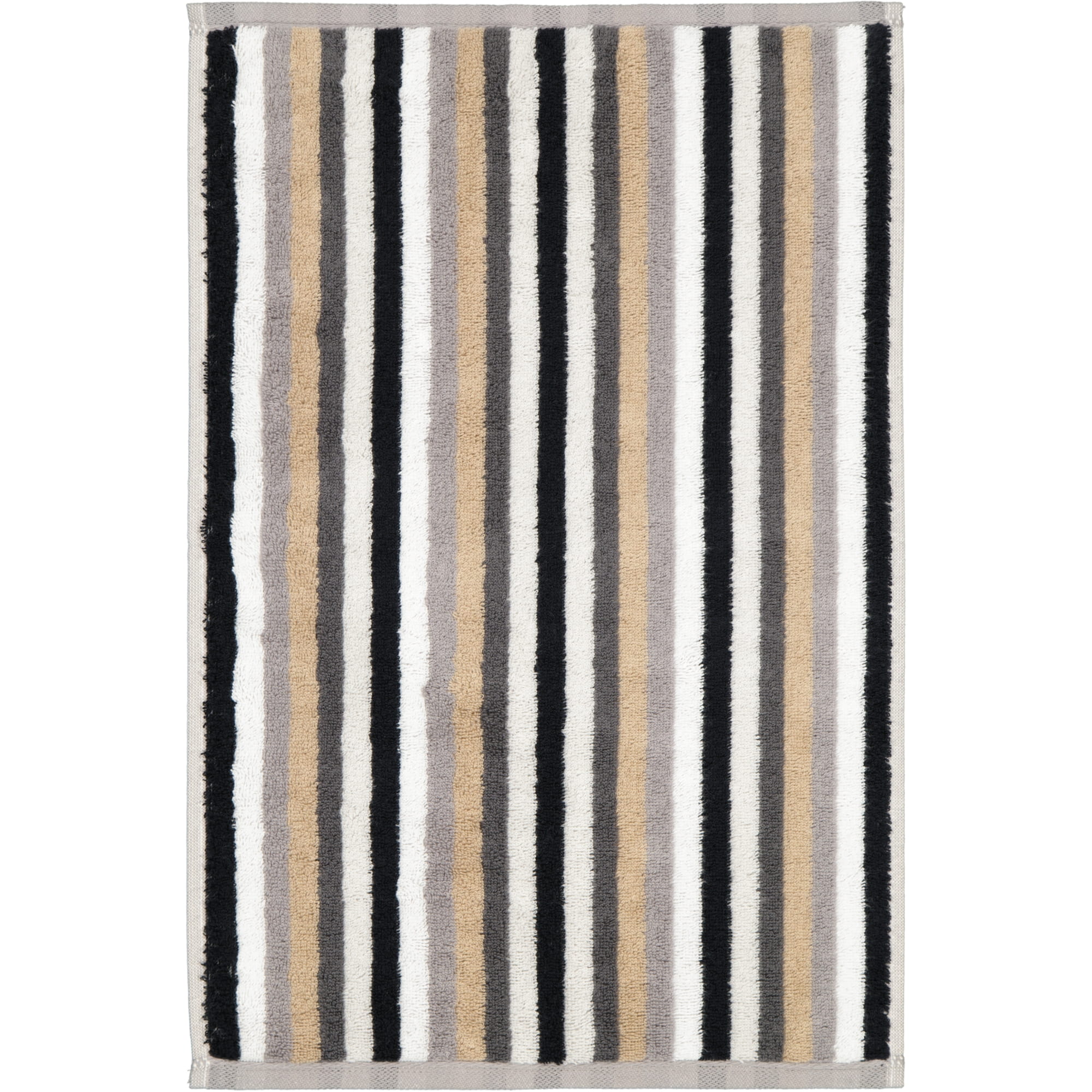 Cawö Handtücher Shades Streifen 6235 stein - 77 - Gästetuch 30x50 cm