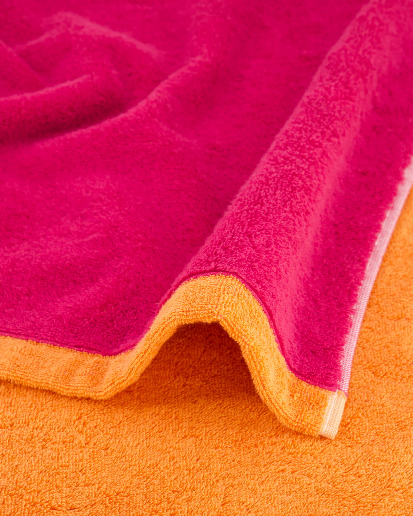 Cawö Handtücher Lifestyle Splash 7071 pink/mandarine - 23 - Gästetuch 30x50 cm
