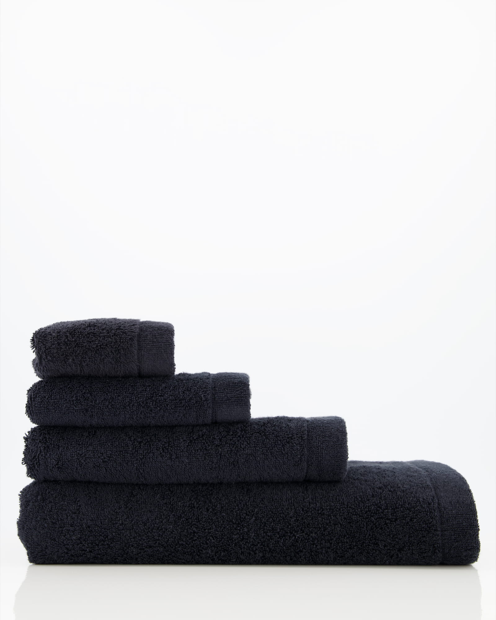 Cawö Handtücher Lifestyle Uni 7007 schwarz - 906 - Waschhandschuh 16x22 cm
