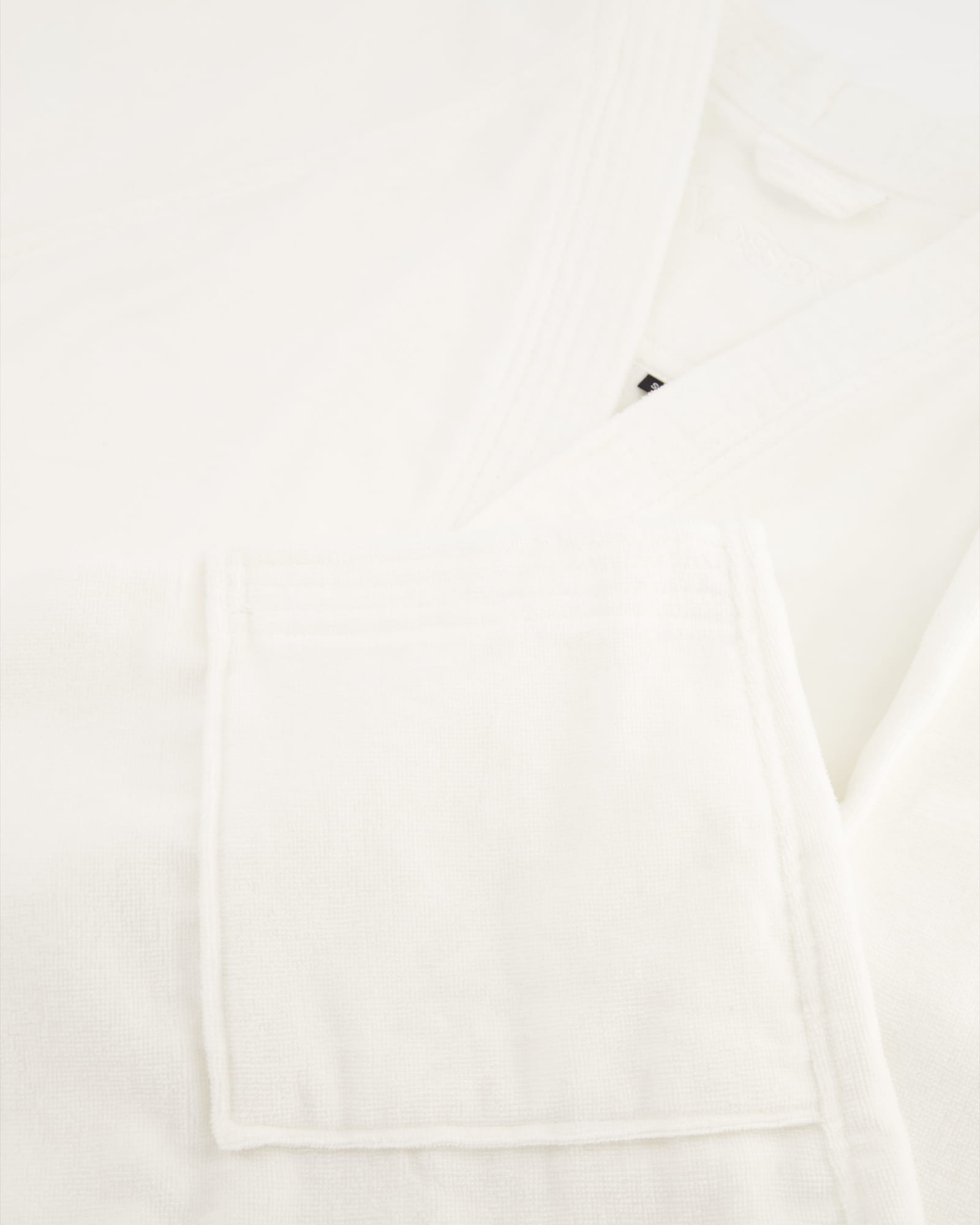 Vossen Bademäntel unisex Kimono Dallas weiß - 0300 - L