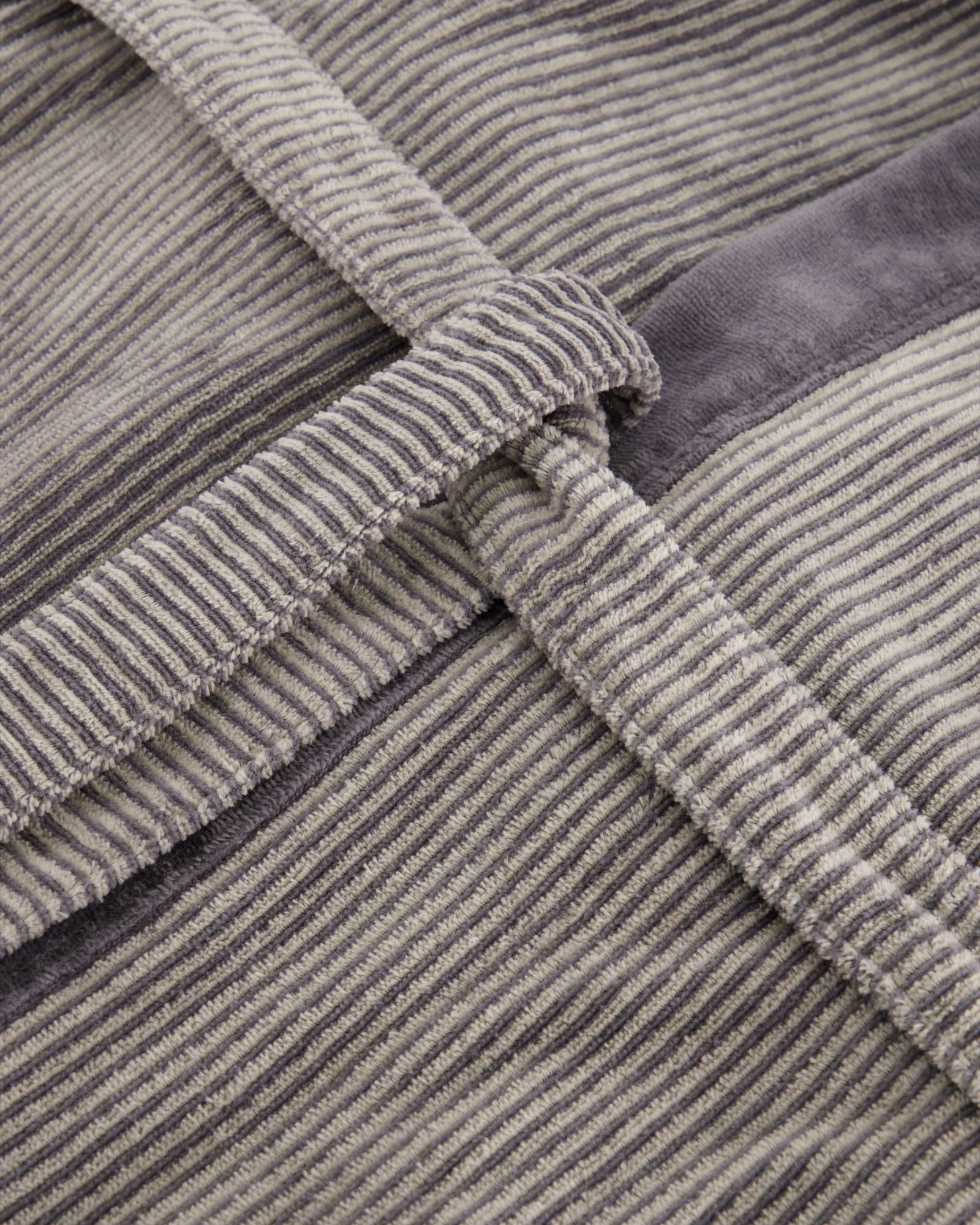 Cawö - Herren Bademantel Kapuze 5841 - Farbe: stein - 37