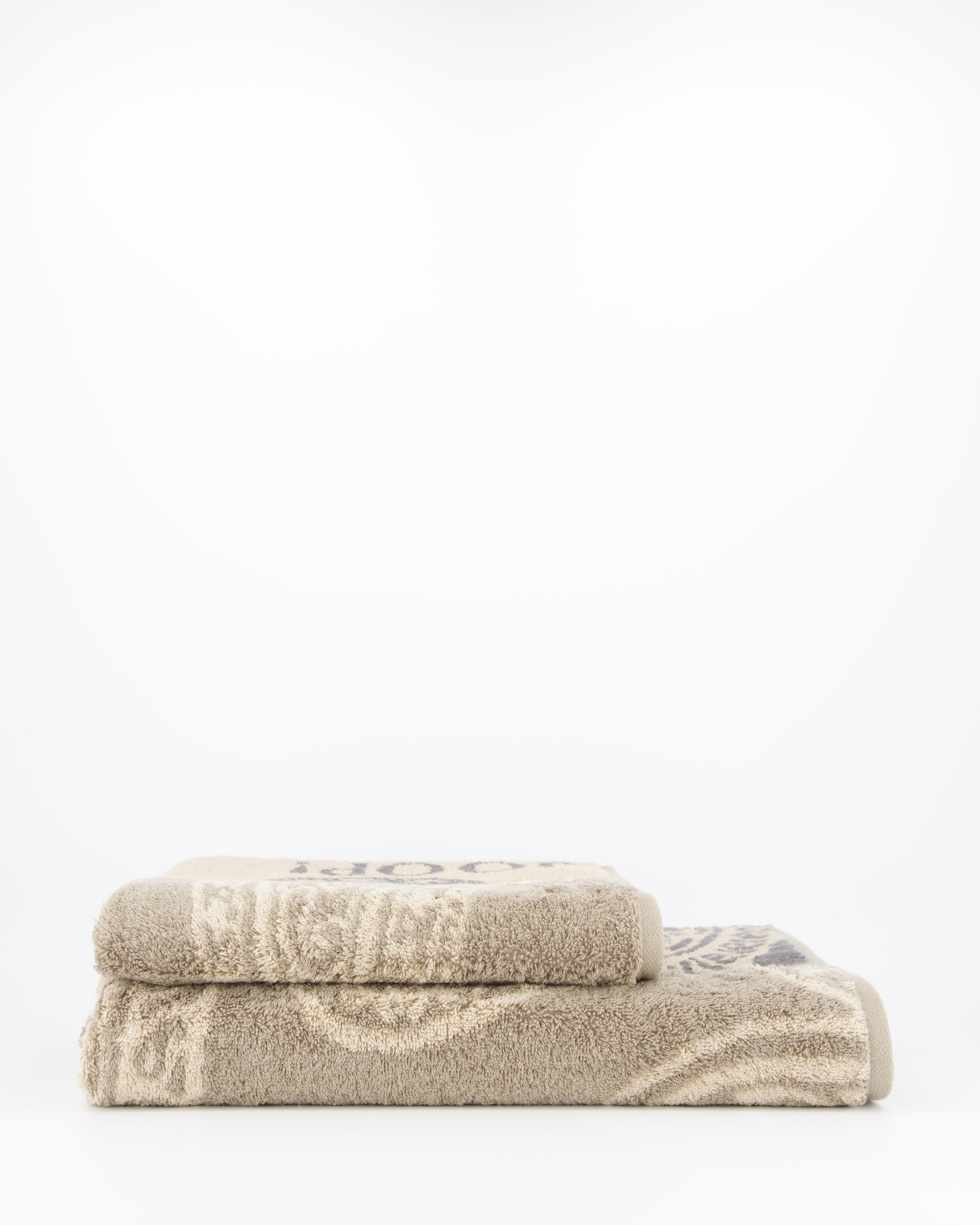 JOOP! Handtücher Contour Paisley 1714 Taupe - 73 - Duschtuch 80x150 cm