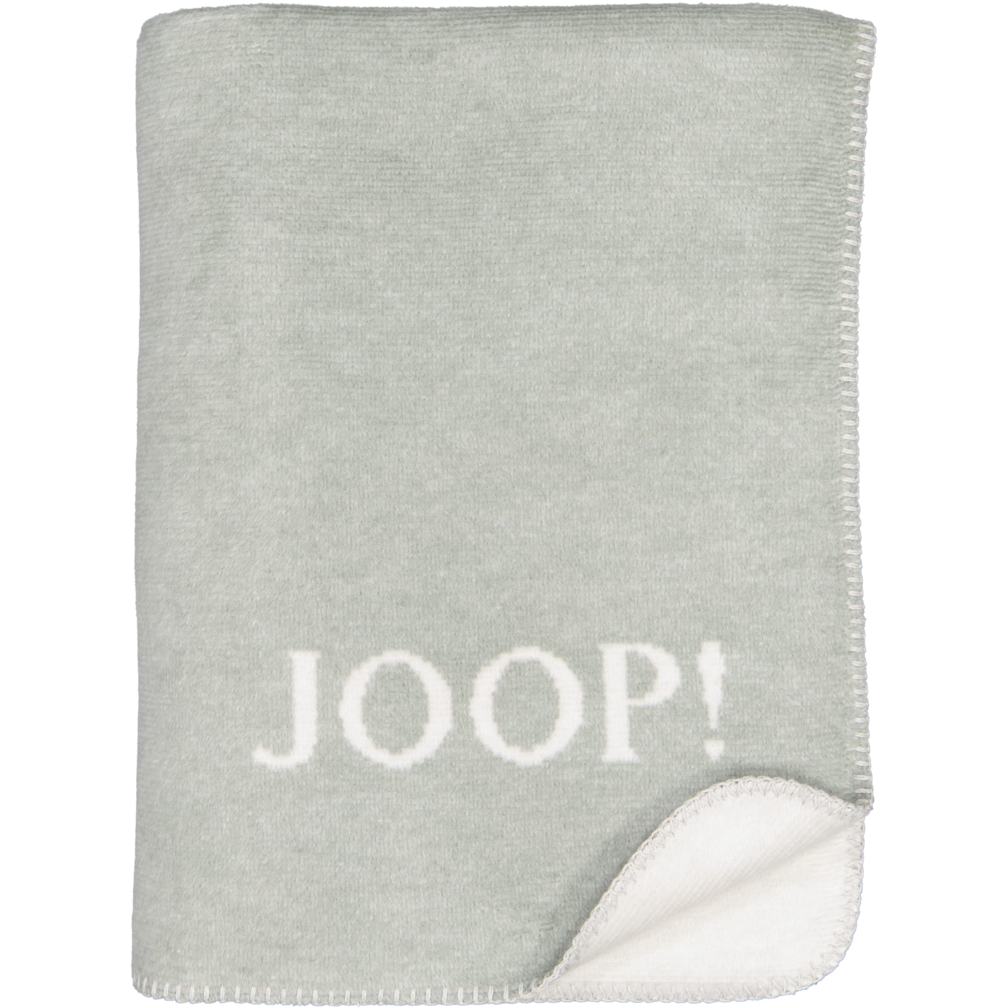 JOOP! Wohndecke Melange-Doubleface - Größe: 150x200 cm - Farbe: Jade-Natur