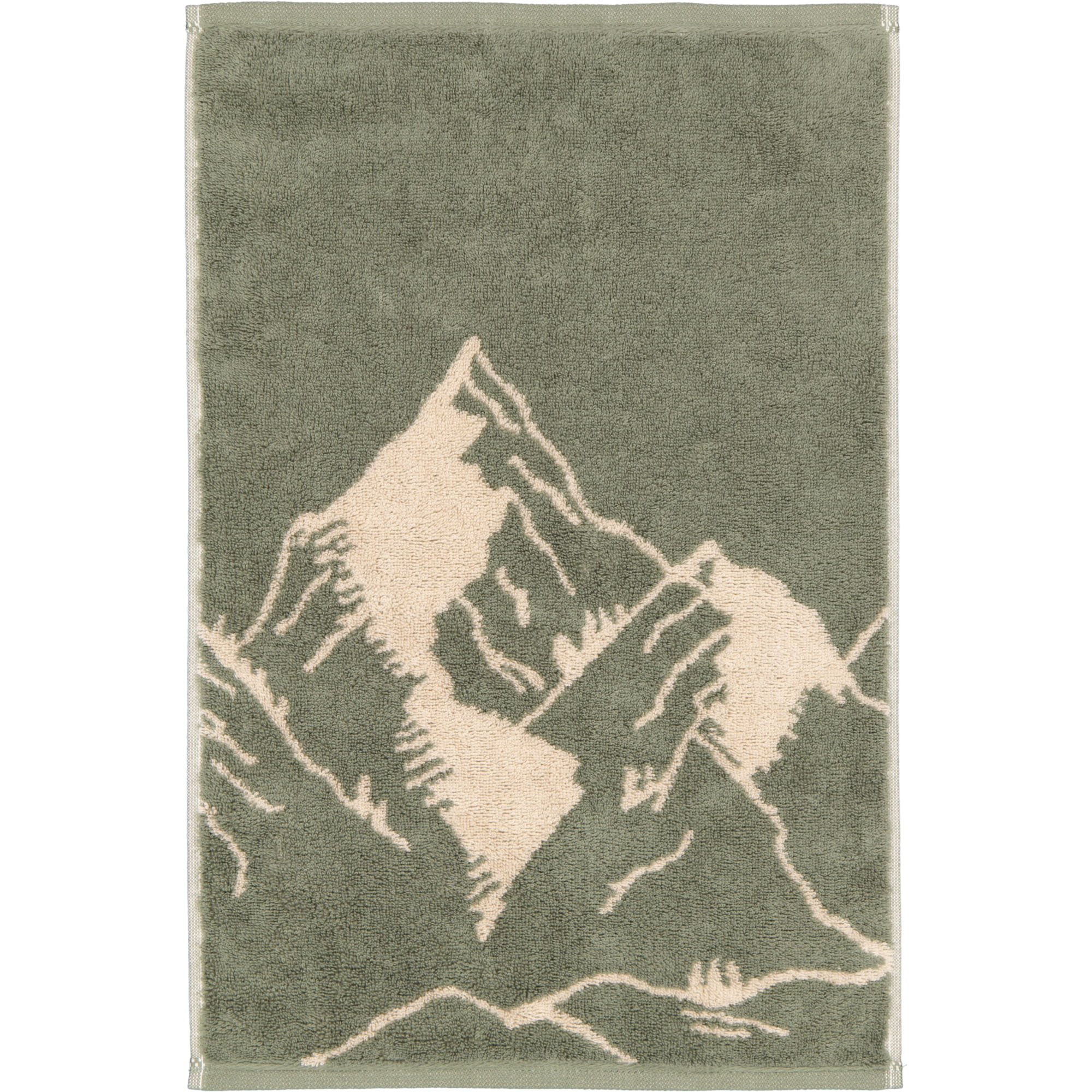 Cawö Handtücher Alpenchic Edition Berge 6269 zirbe - 43 - Gästetuch 30x50 cm