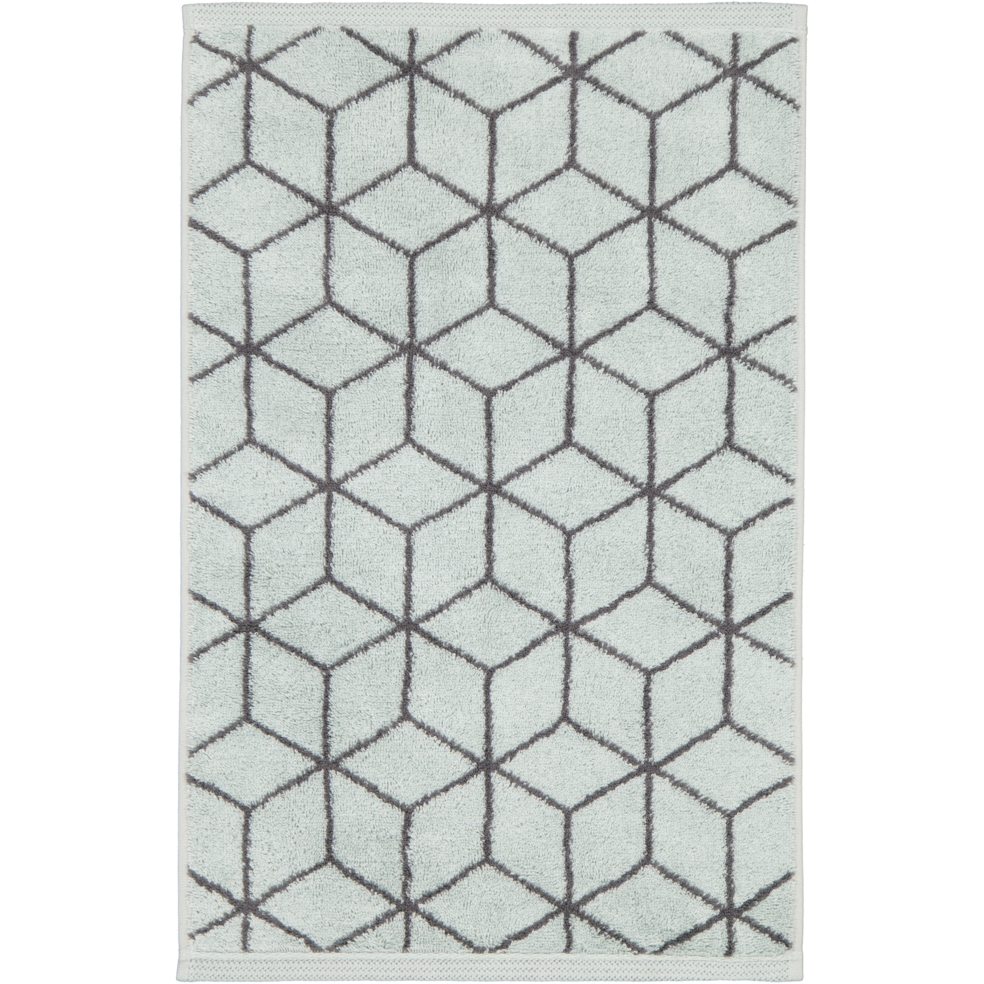 Villeroy & Boch Coordinates Carré Colors 2559 sage green/graphit - 47 - Gästetuch 30x50 cm
