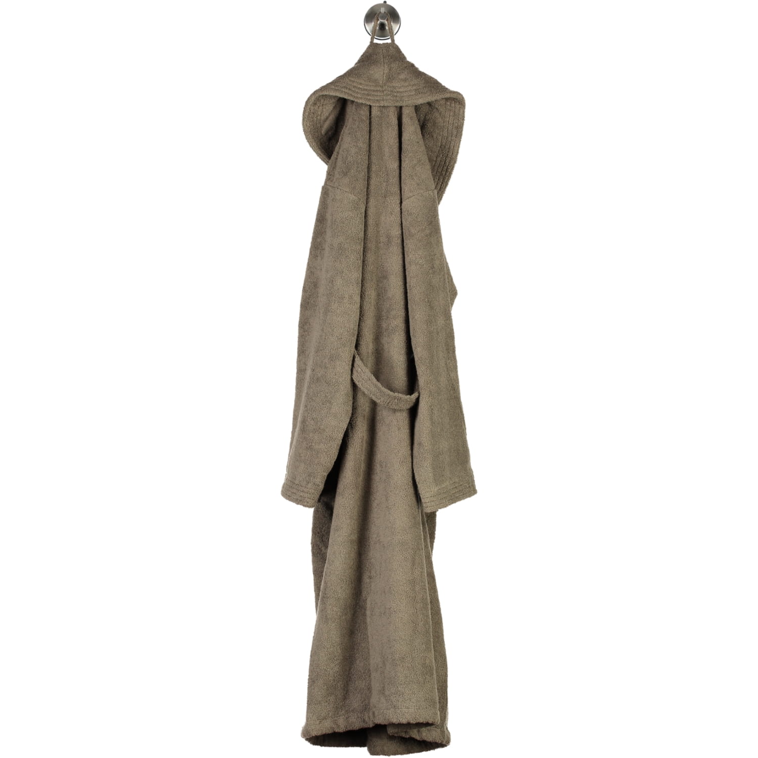 Rhomtuft - Bademantel Sir & Lady - Unisex - Farbe: taupe - 58