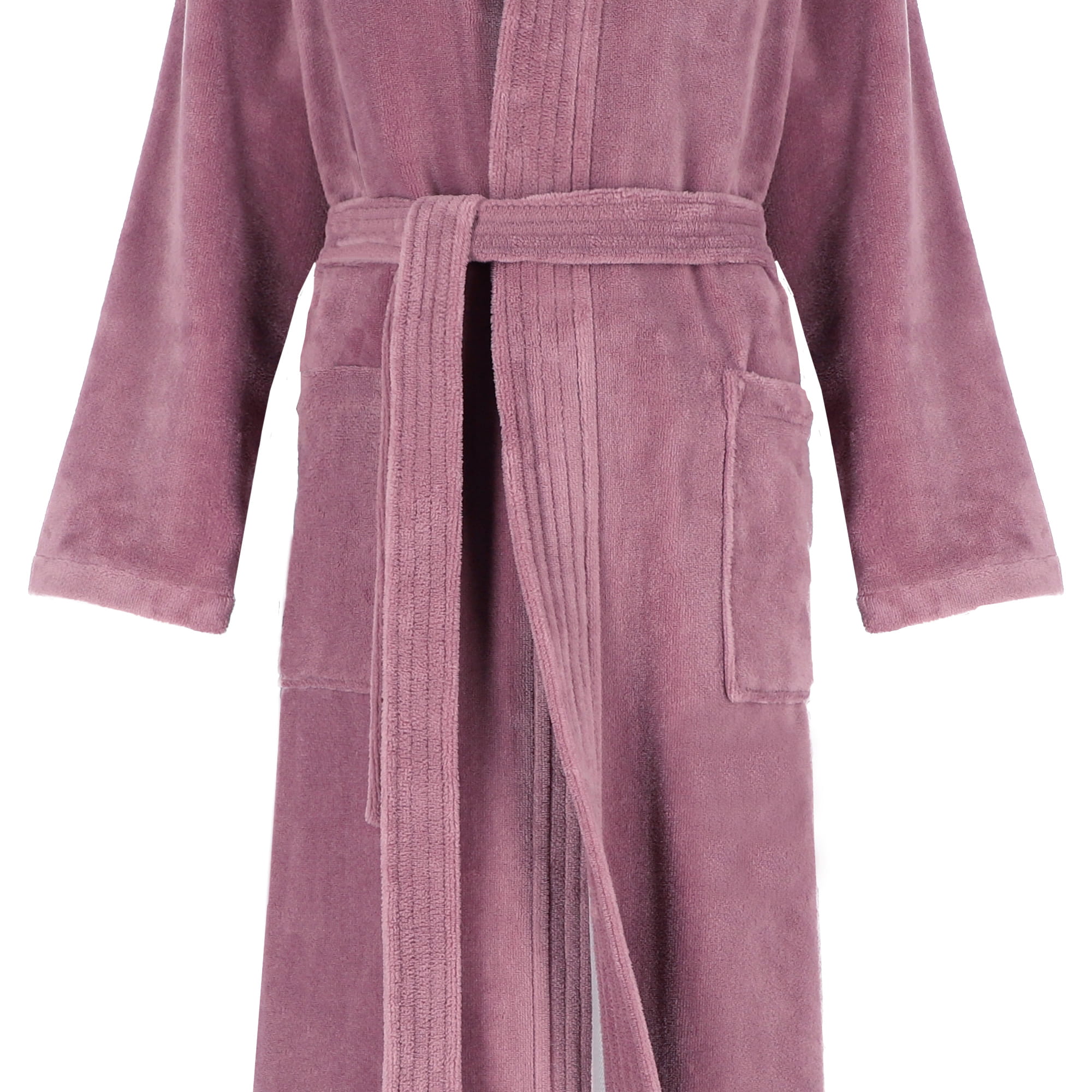 Cawö Home Bademäntel Damen Kapuze 802 malve - 88 - L
