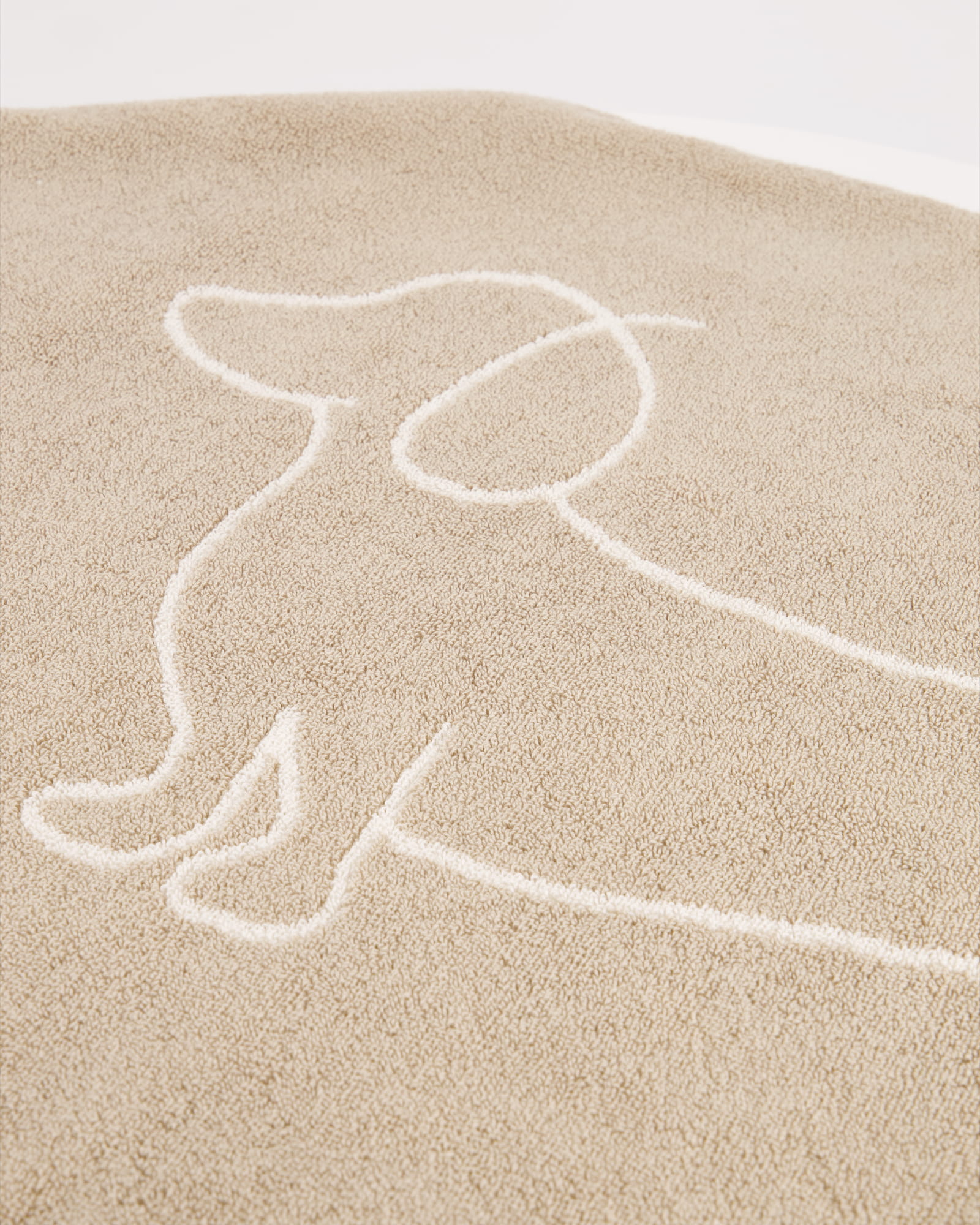 Cawö Badematten WE LOVE DOGS Companion 6248 natur/beige - 33 - 50x80 cm