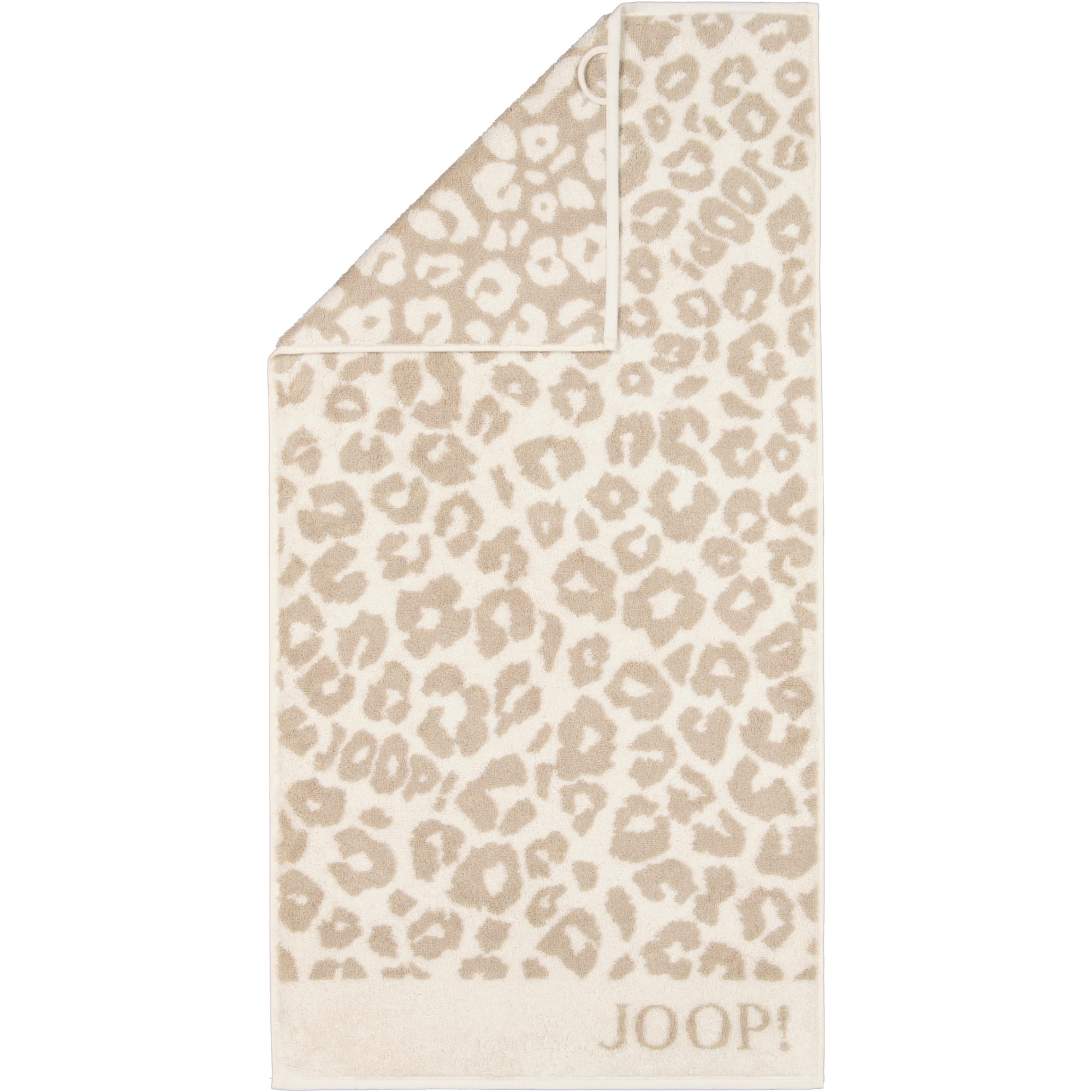 JOOP! Handtücher Leo Allover 1707 creme - 36 - Handtuch 50x100 cm