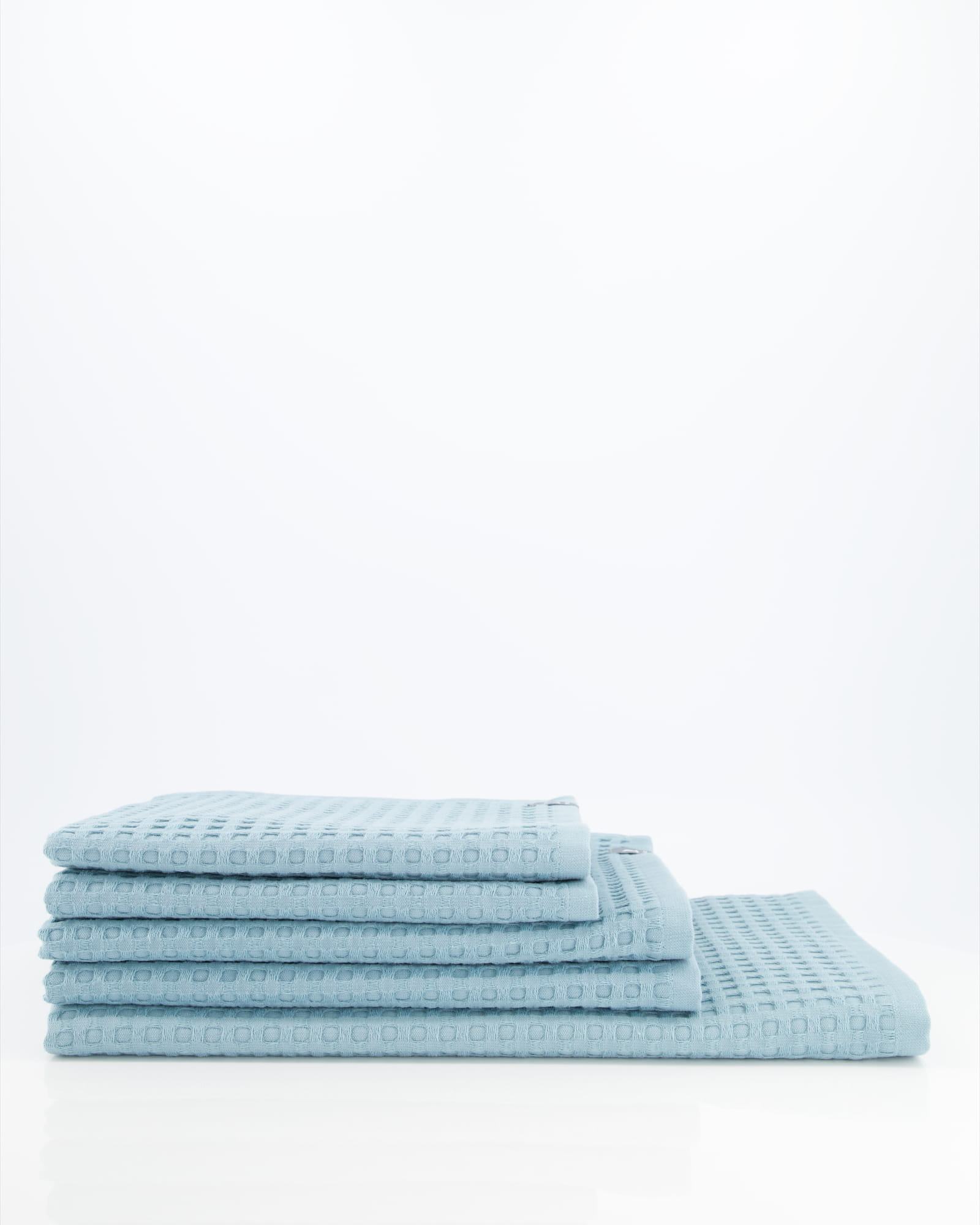 Möve - Waffelpiquée - Farbe: arctic - 530 (1-0605/8762) - Gästetuch 40x70 cm