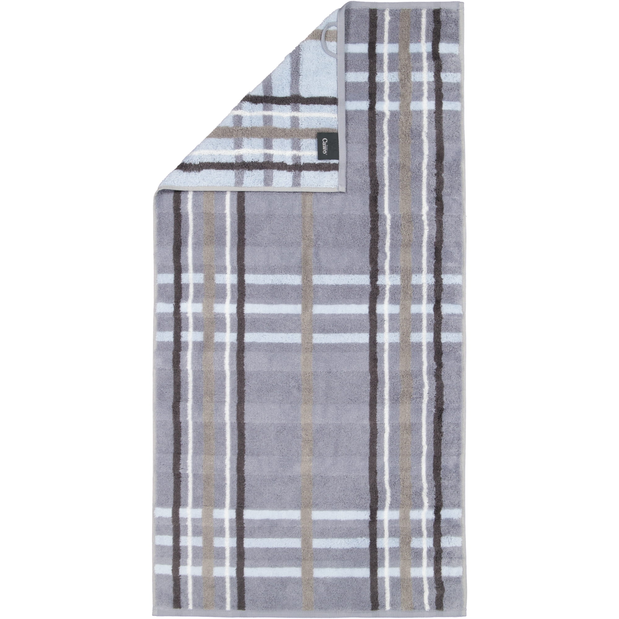 Cawö Handtücher Noblesse Check 1089 nordic blue - 11 - Handtuch 50x100 cm