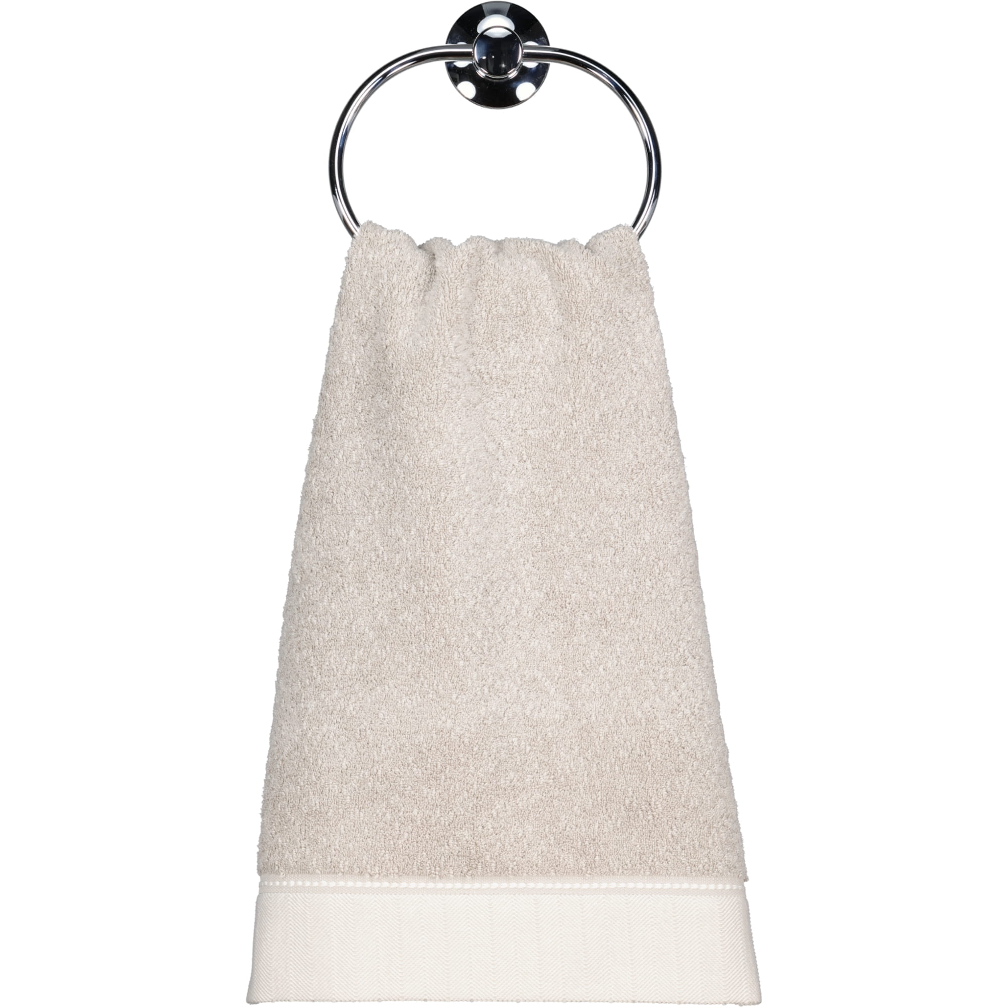 Möve Brooklyn Uni - Farbe:  cashmere - 713 (1-0669/8970) - Handtuch 50x100 cm