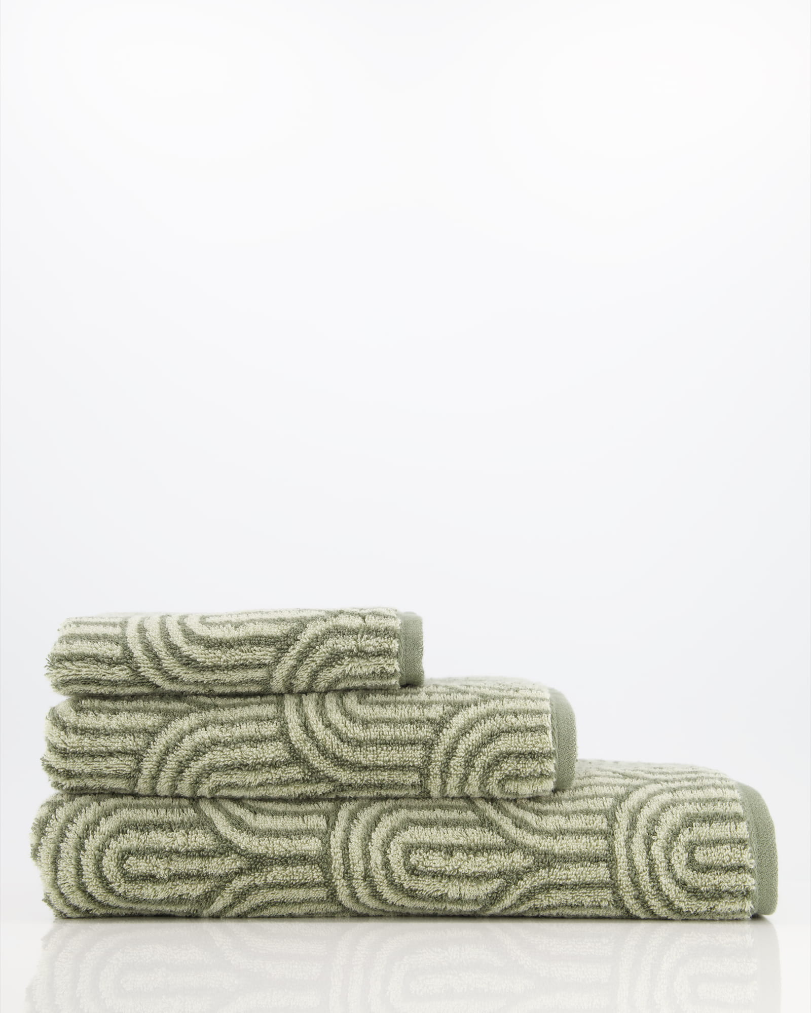 Cawö Handtücher Maison Bögen 6268 field - 44 - Handtuch 50x100 cm