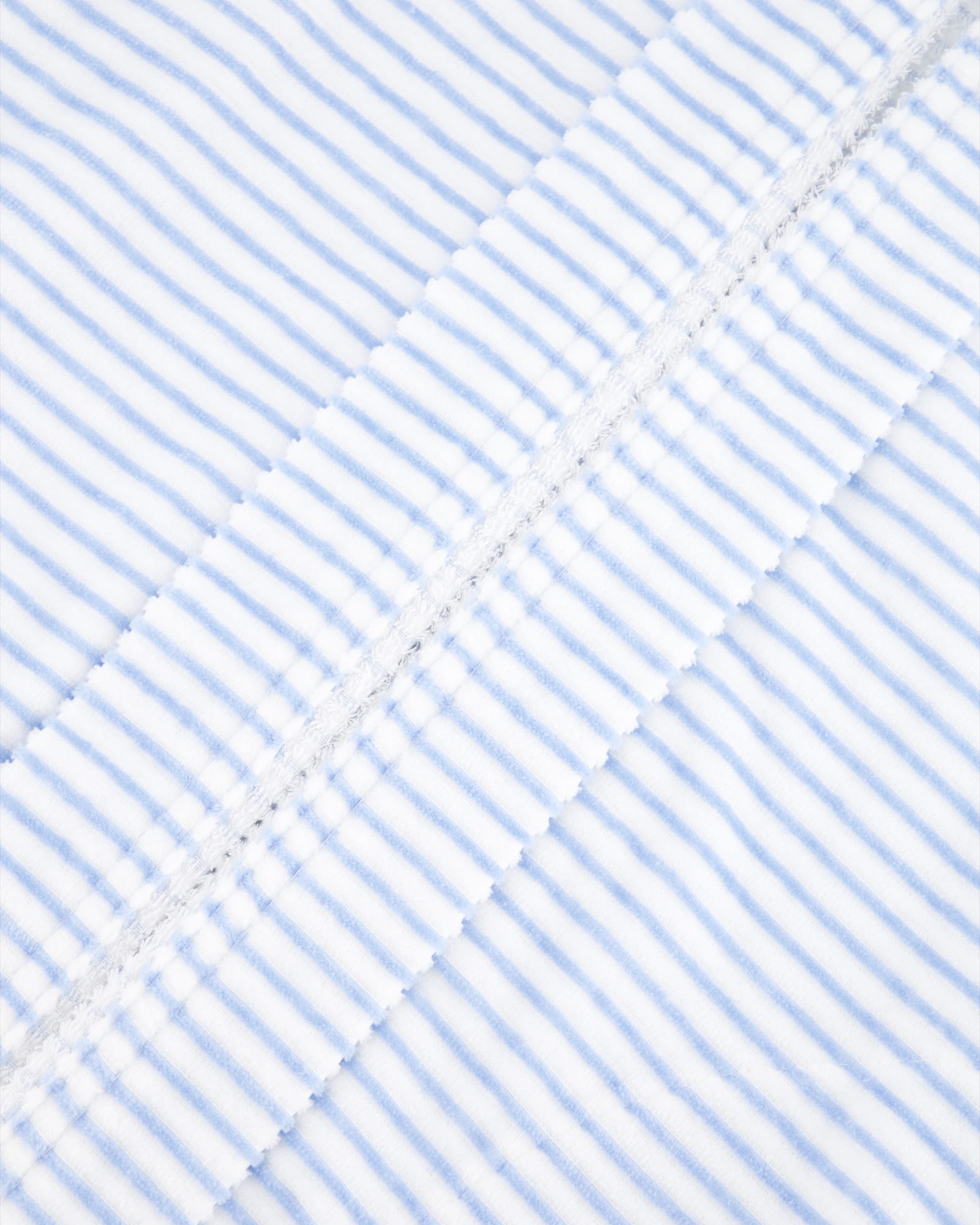 Cawö - Damen Bademantel Kurz Kimono 1214 - Farbe: mittelblau - 11