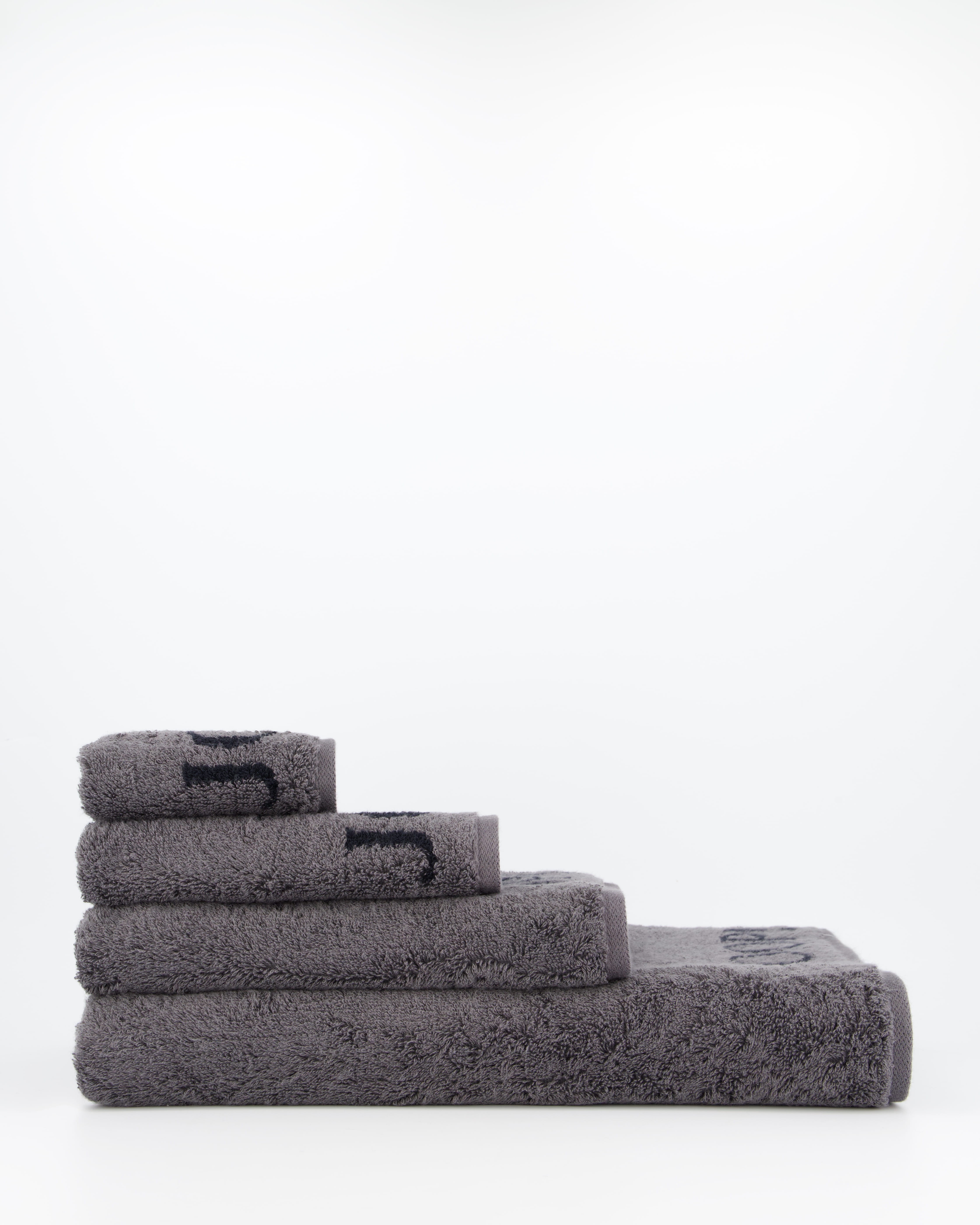 JOOP! Handtücher New Classic Doubleface 1720 Basalt - 79 - Gästetuch 30x50 cm