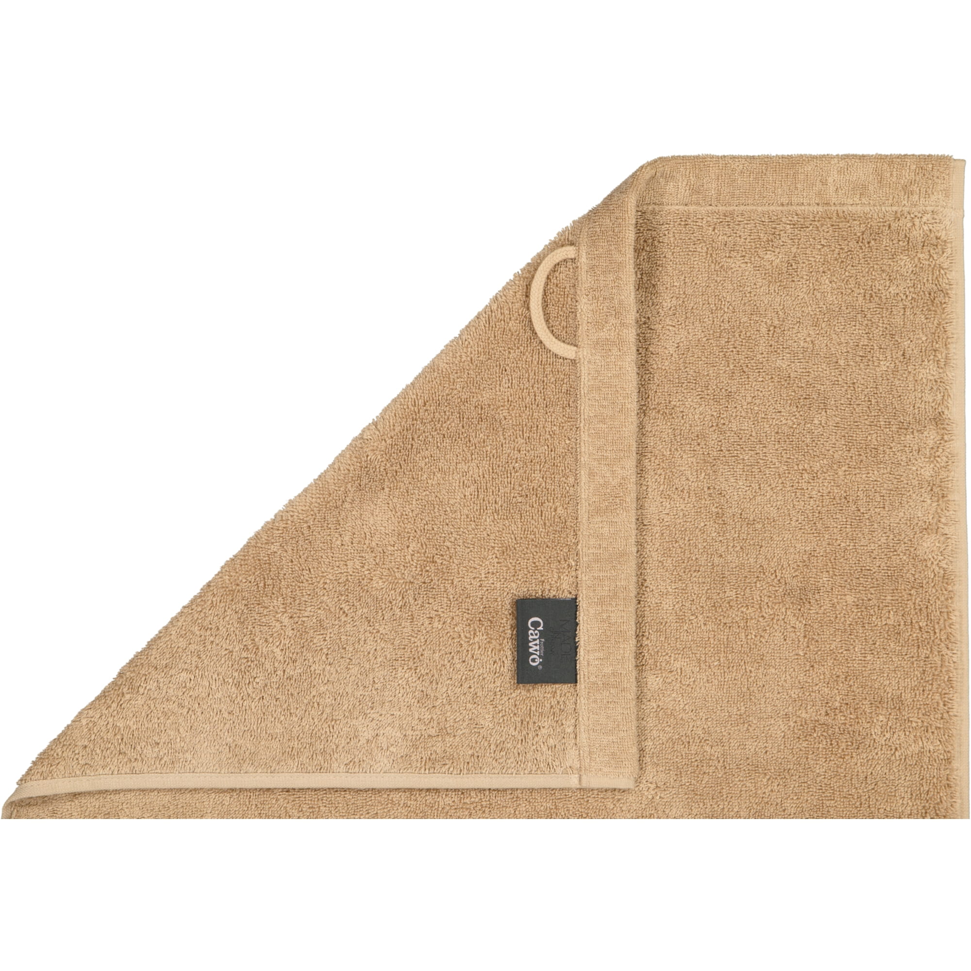 Cawö Handtücher Lifestyle Uni 7007 caramel - 346 - Gästetuch 30x50 cm