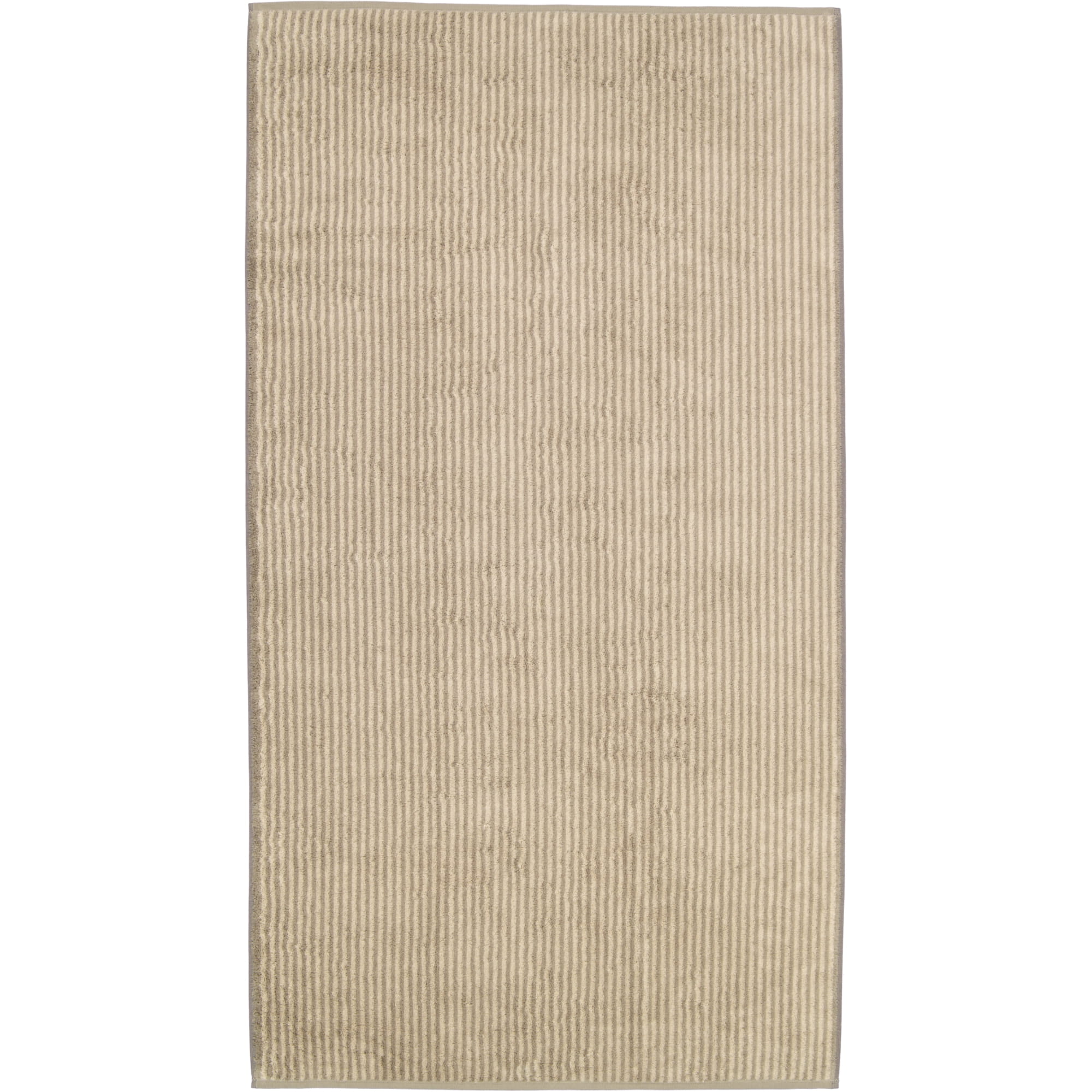 Cawö Handtücher Two-Tone Stripes 480 graphit - 70 - Duschtuch 80x150 cm