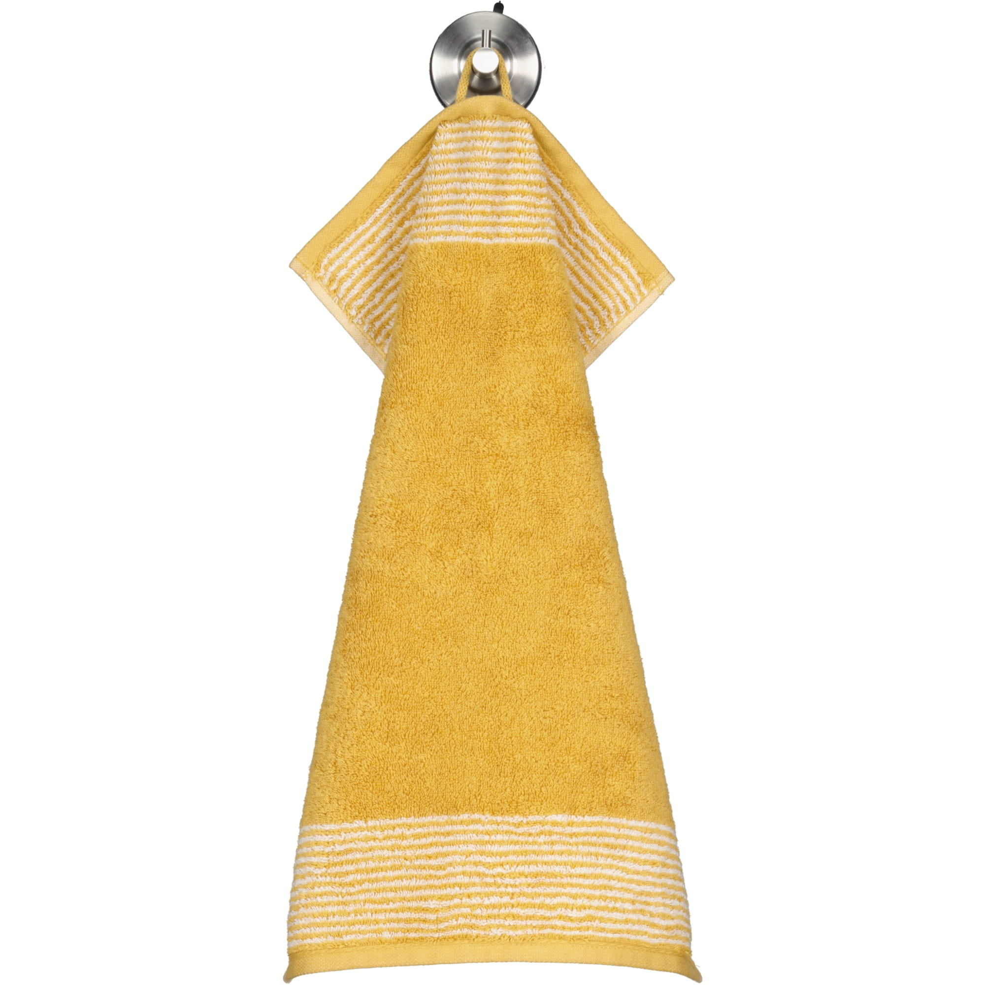 Cawö Handtücher Luxury Home Two-Tone 590 gold - 53 - Gästetuch 30x50 cm
