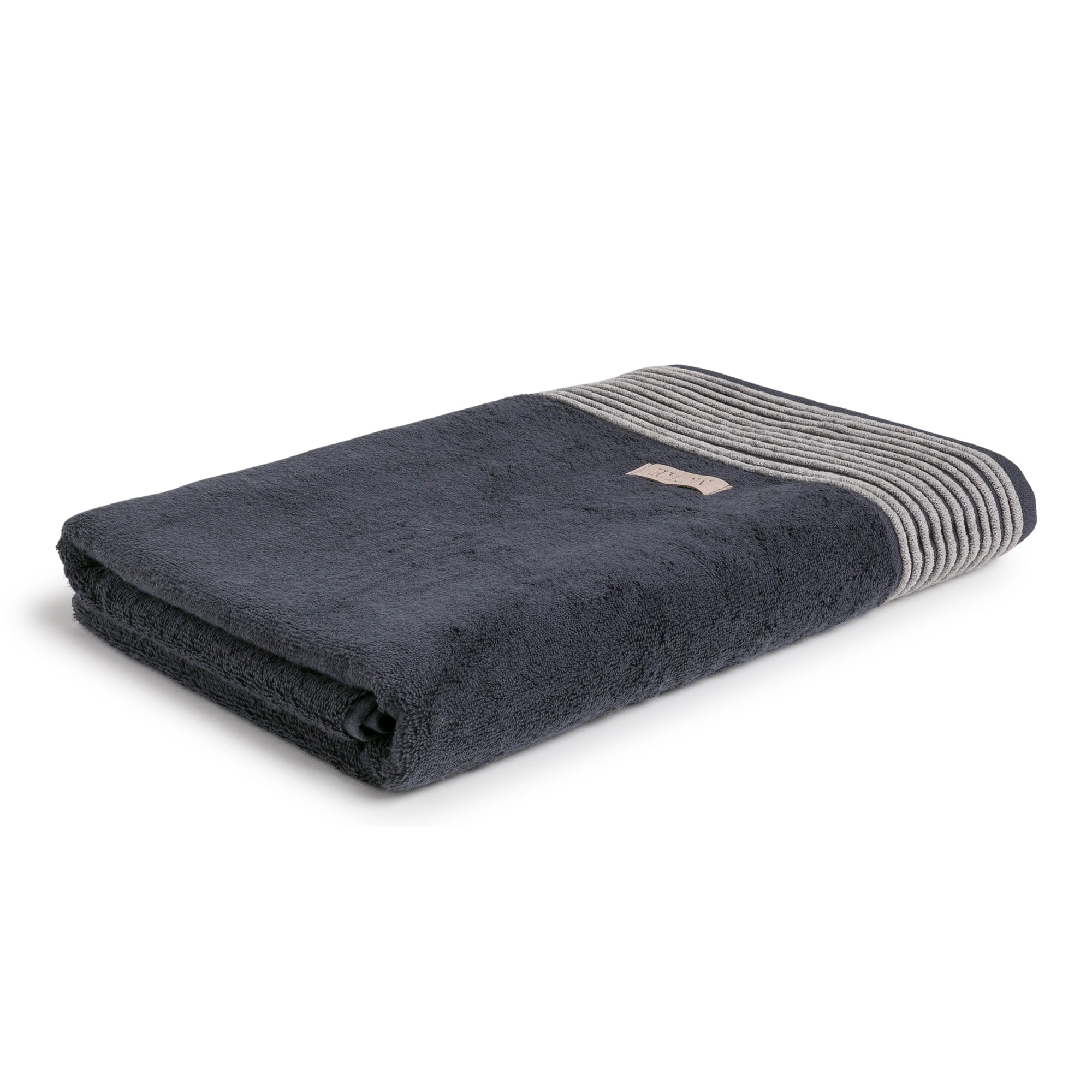 Möve Handtücher Wellness Chenille-Bordüre dark grey - 820