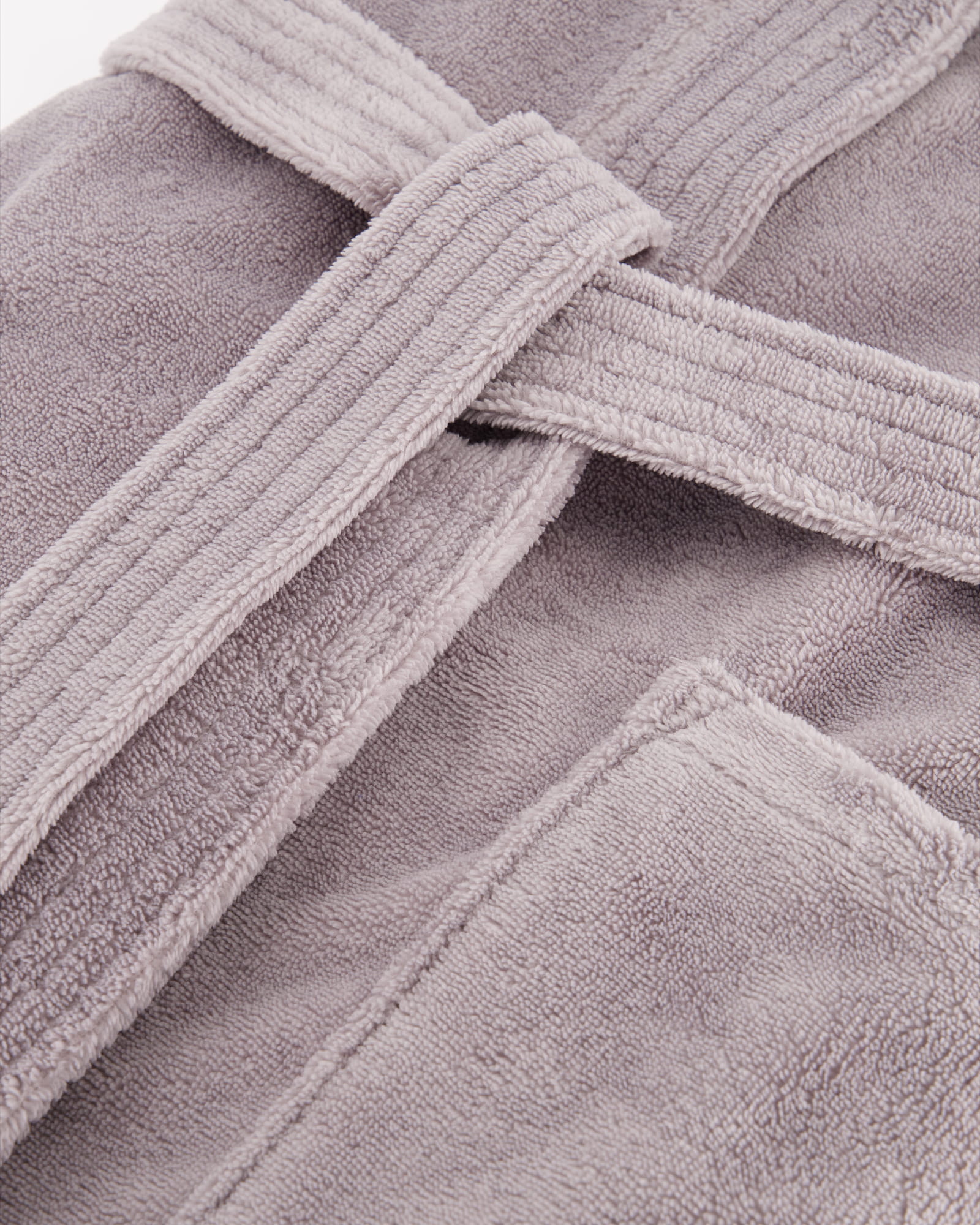 Cawö Home Damen Bademantel Kapuze  802 - Farbe: graphit - 73 - M