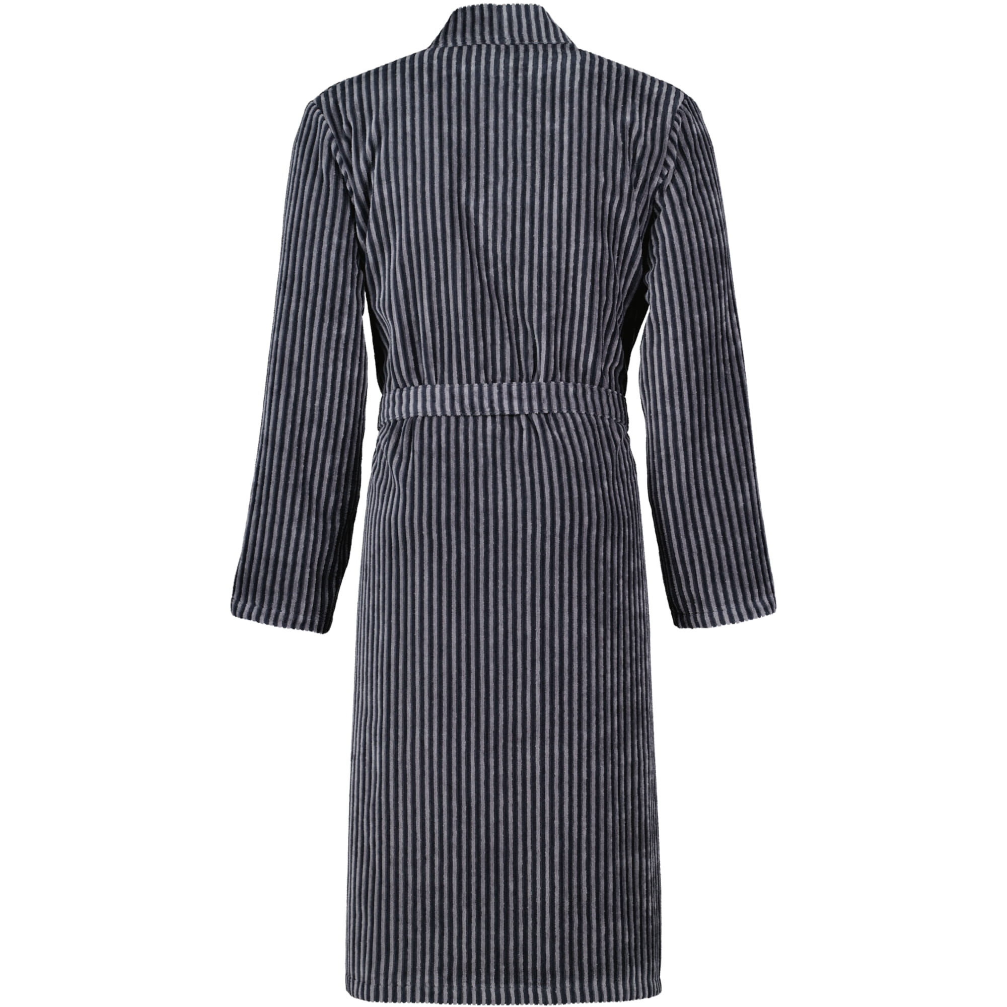 Cawö Herren Bademantel Kimono 4854 - Farbe: anthrazit - 97