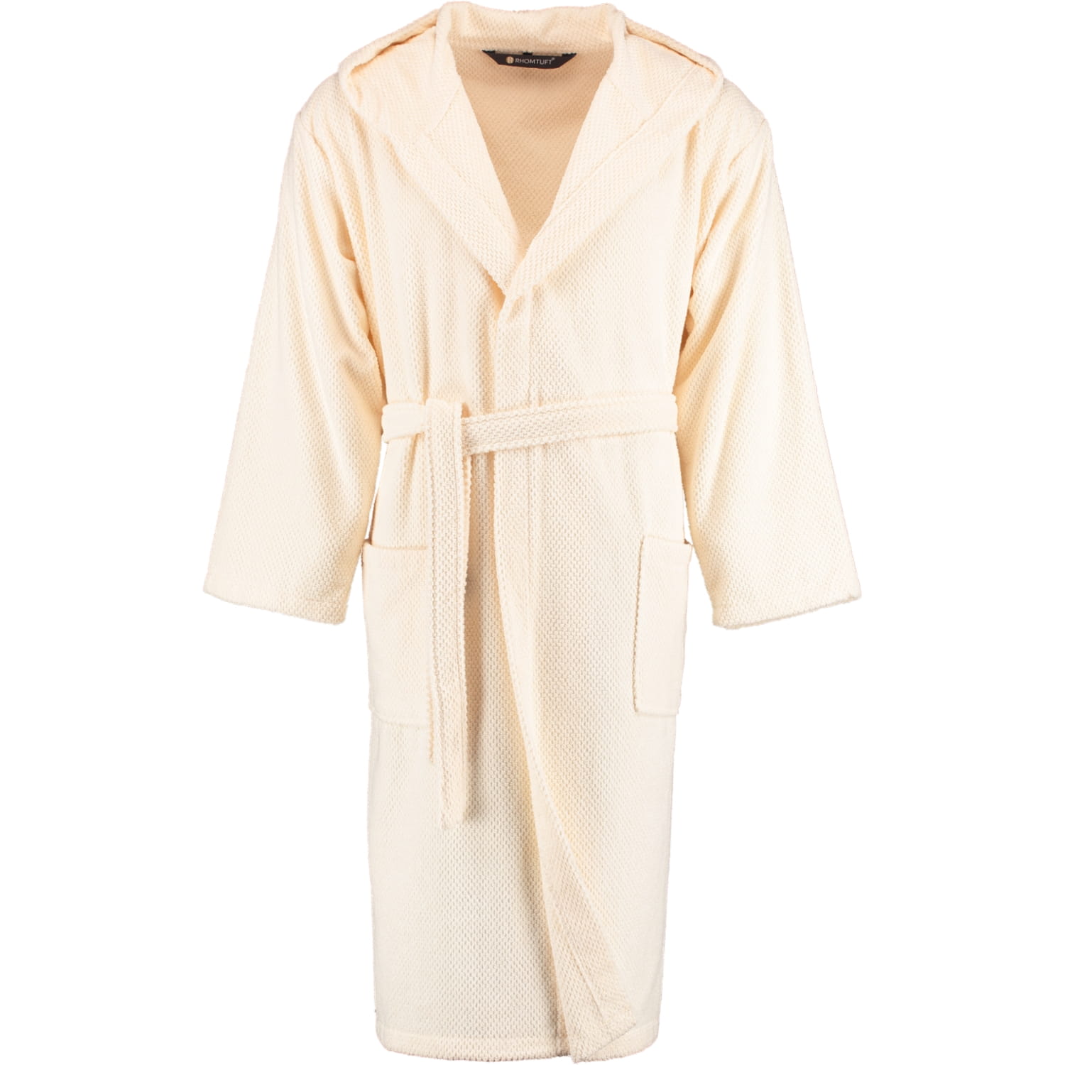 Rhomtuft RHOMTUFT Bademäntel unisex Kapuze Baronesse natur-jasmin - 20