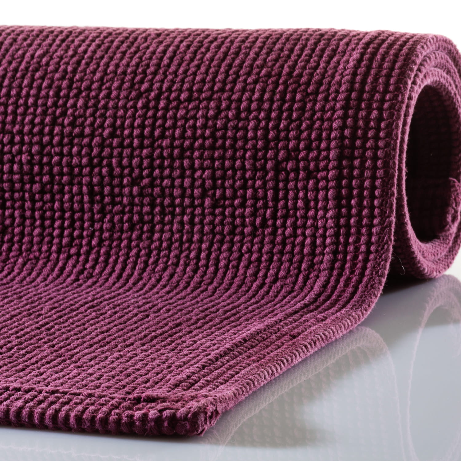 Rhomtuft RHOMTUFT Badematten Plain berry - 237