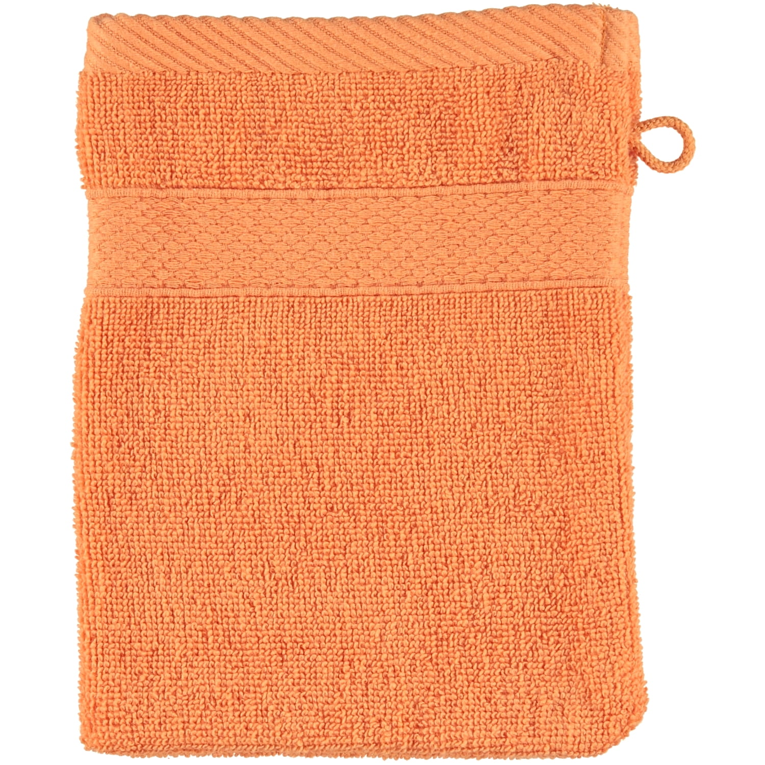 Egeria Diamant - Farbe: orange - 150 (02010450) - Waschhandschuh 15x21 cm