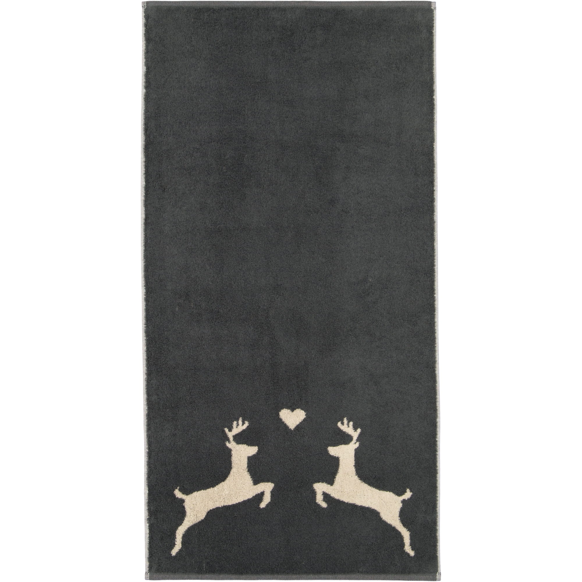 Cawö Handtücher Alpenchic Edition Hirsche 6228 granit - 73